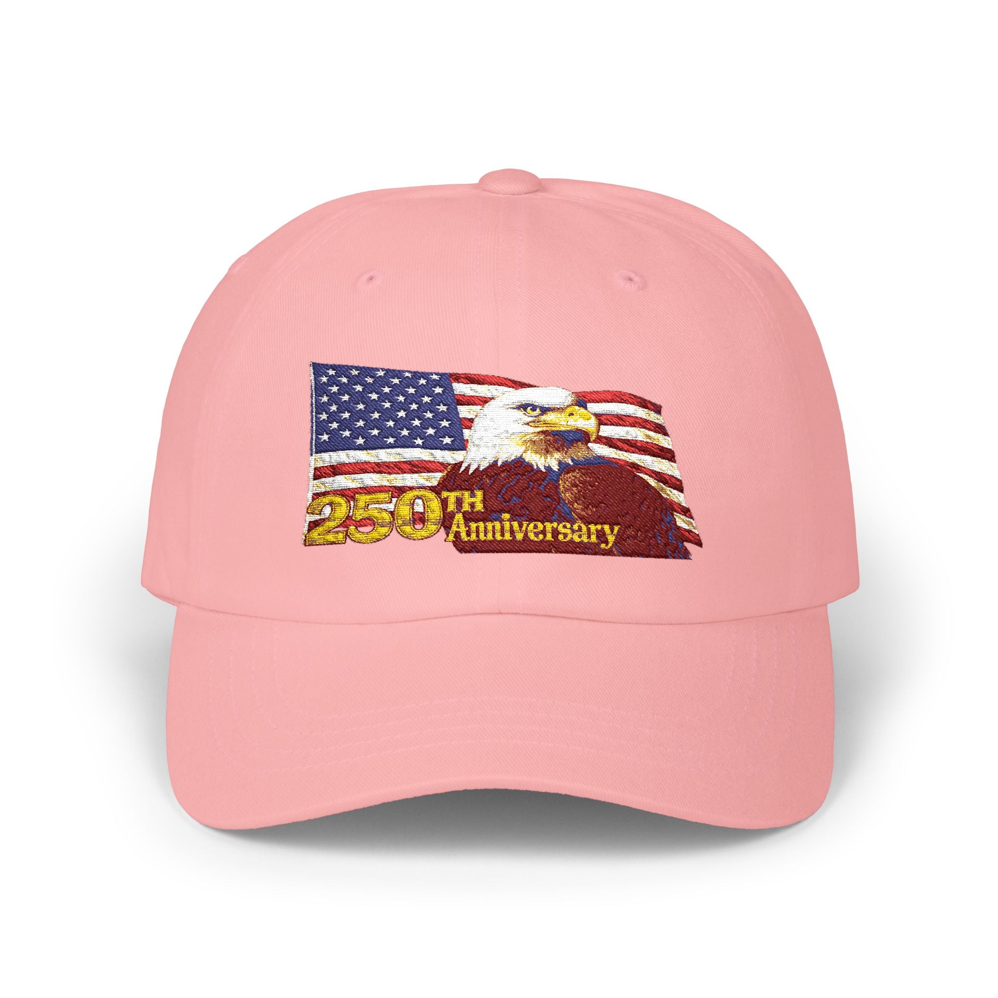 250th Anniversary American Flag Dad Cap — Patriotic Historic Commemorative Hat