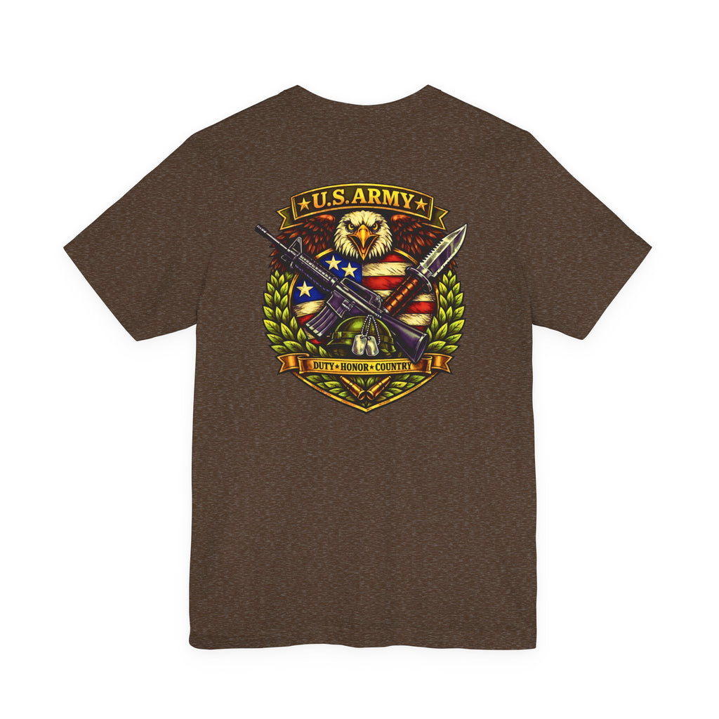Fallen Soldier Rising Angel T-Shirt — Patriotic Military Veteran Tee
