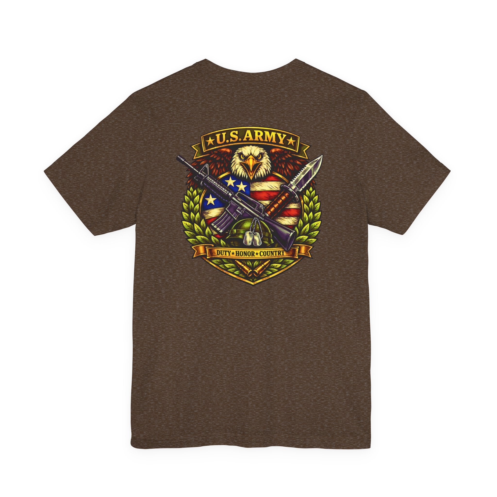 Fallen Soldier Rising Angel T-Shirt — Patriotic Military Veteran Tee