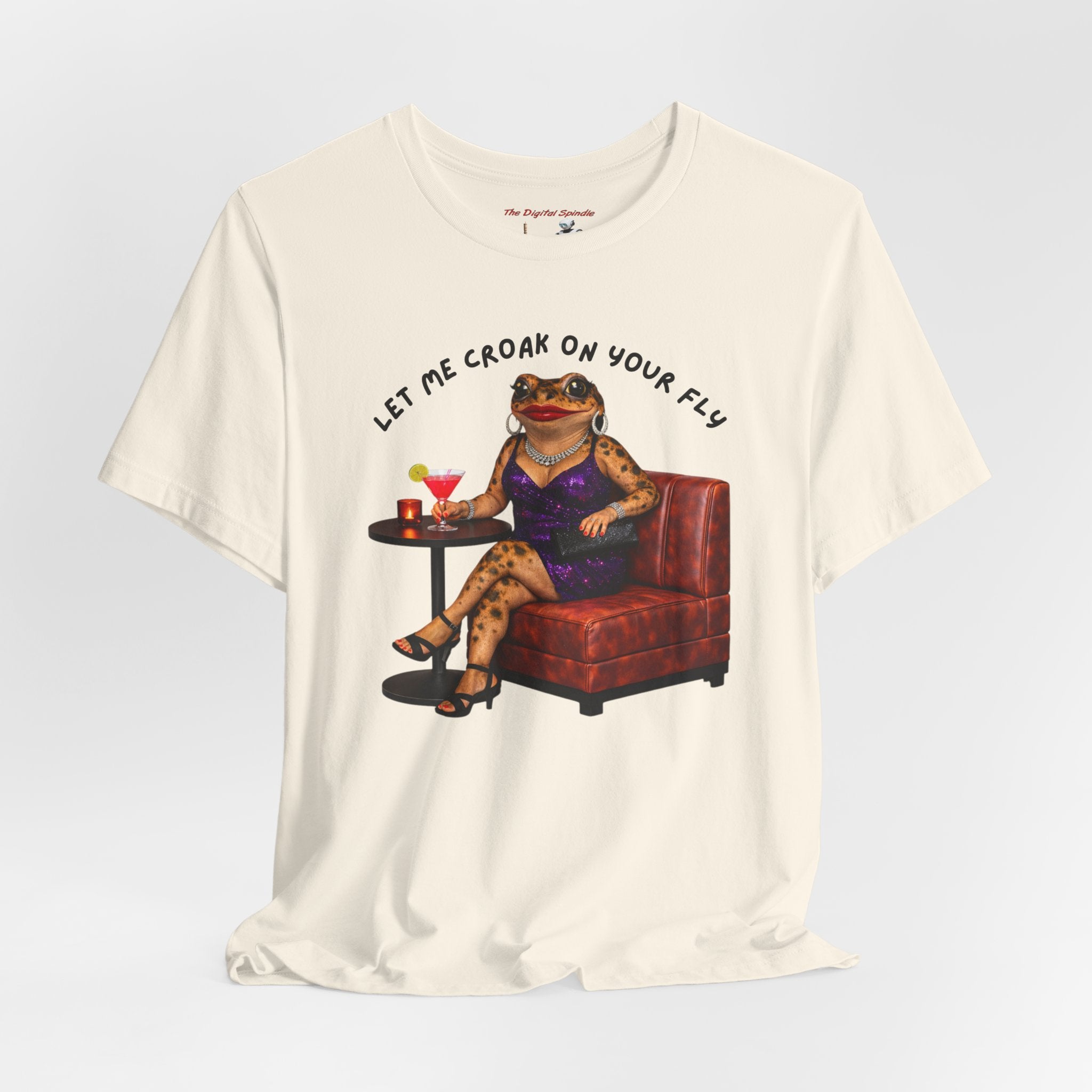 "Let Me Croak On Your Fly" Vintage Cocktail Graphic Tee