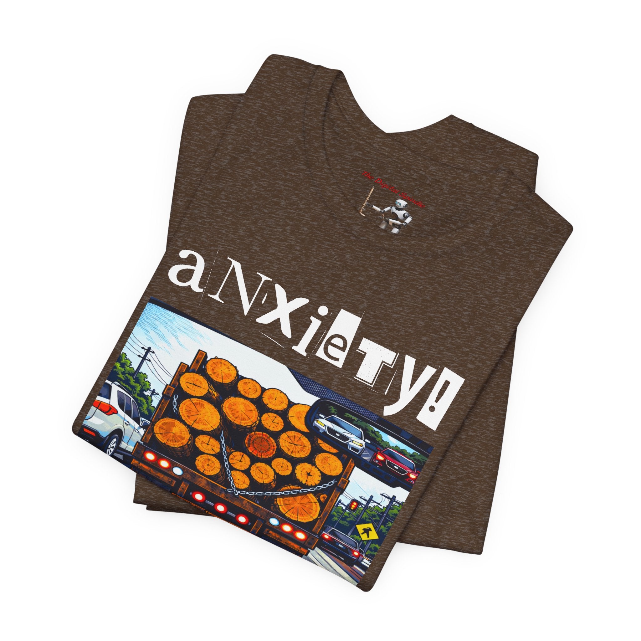 Anxiety GEN X/Millennial Graphic Tee — Humorous Mental Health T-Shirt