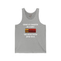 Tank Top — "Taking My Daughter On A Date? This Moves Faster After 9 P.M." Battery Graphic