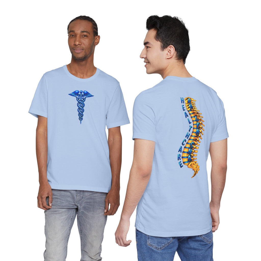 Backbone Of Healthcare Unisex Jersey Short Sleeve Tee