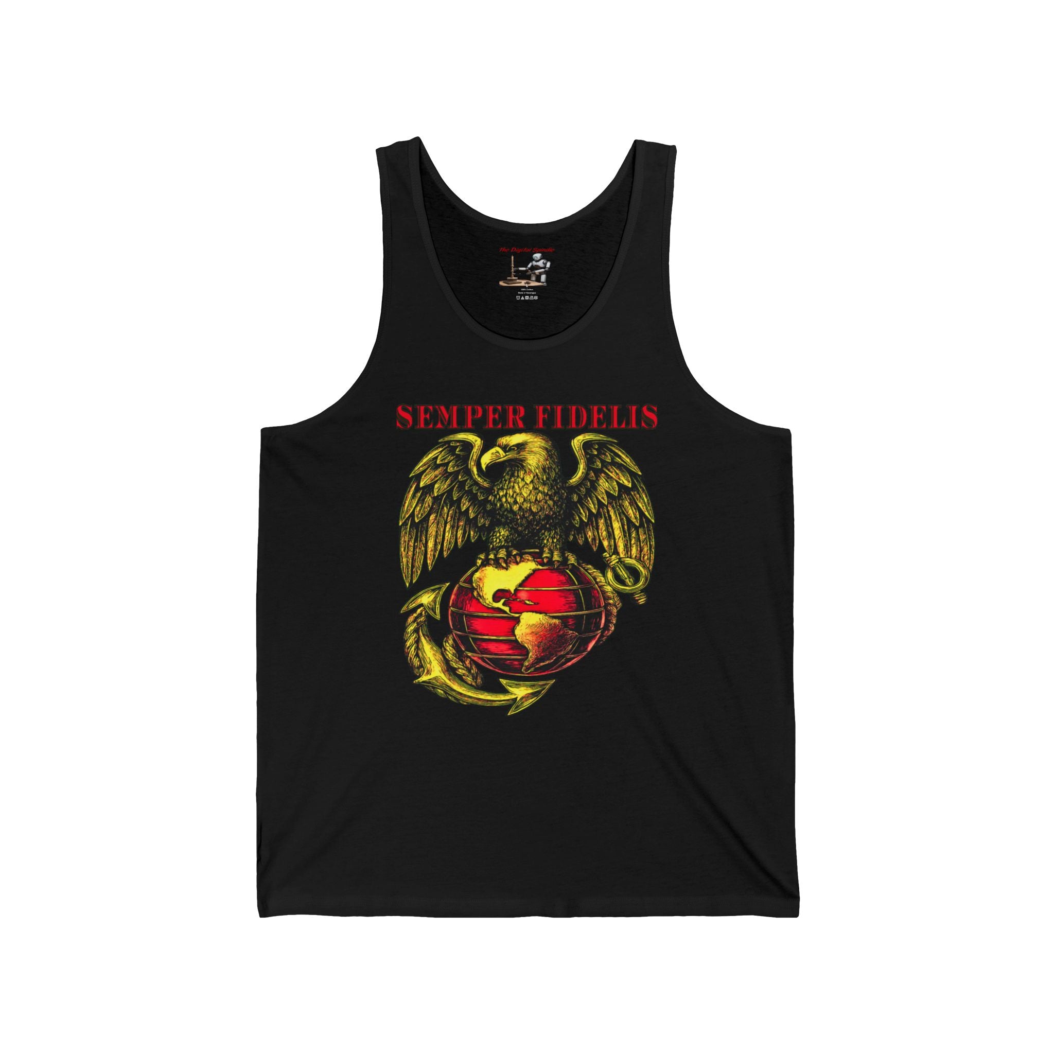 Semper Fidelis Eagle & Globe Tank Top — USMC Marine Corps Tribute