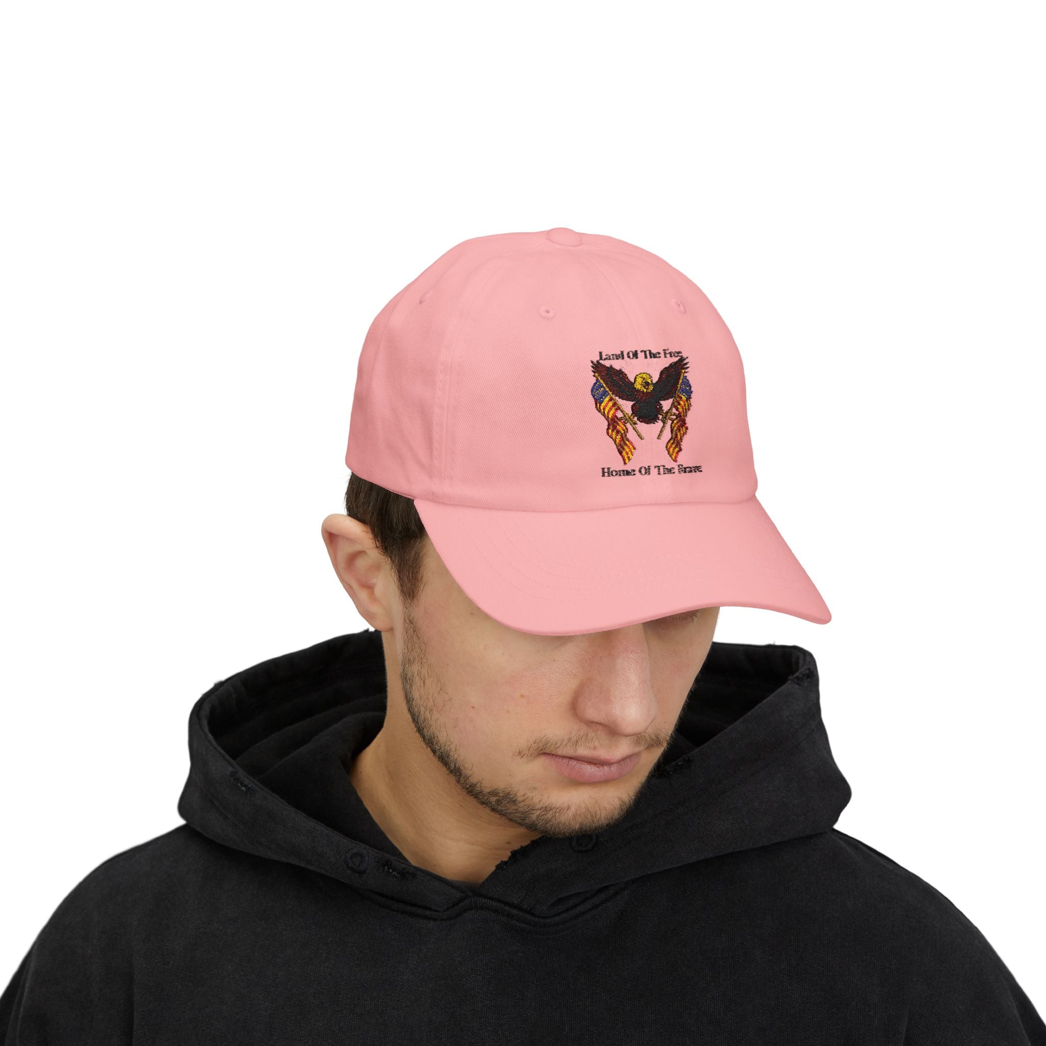 "Land of the Free, Home of the Brave" Dad Cap