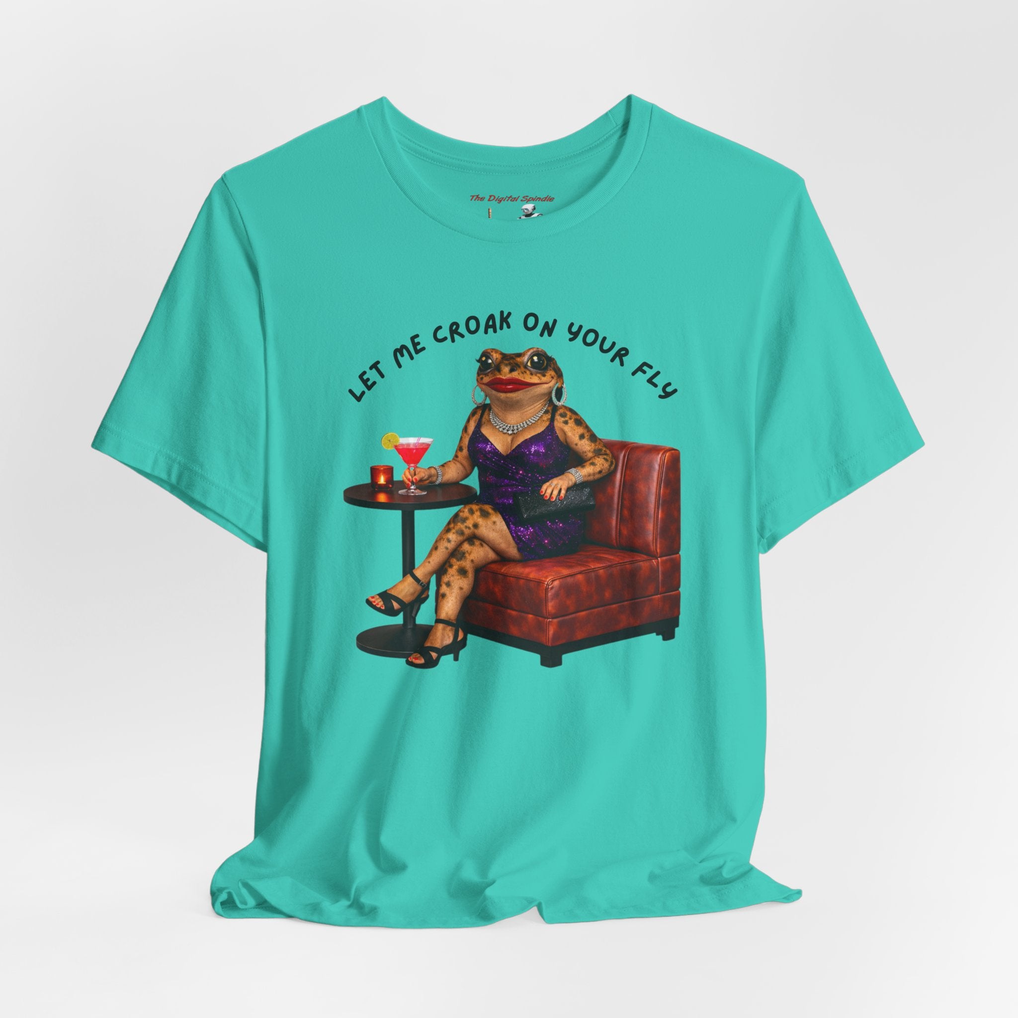 "Let Me Croak On Your Fly" Vintage Cocktail Graphic Tee