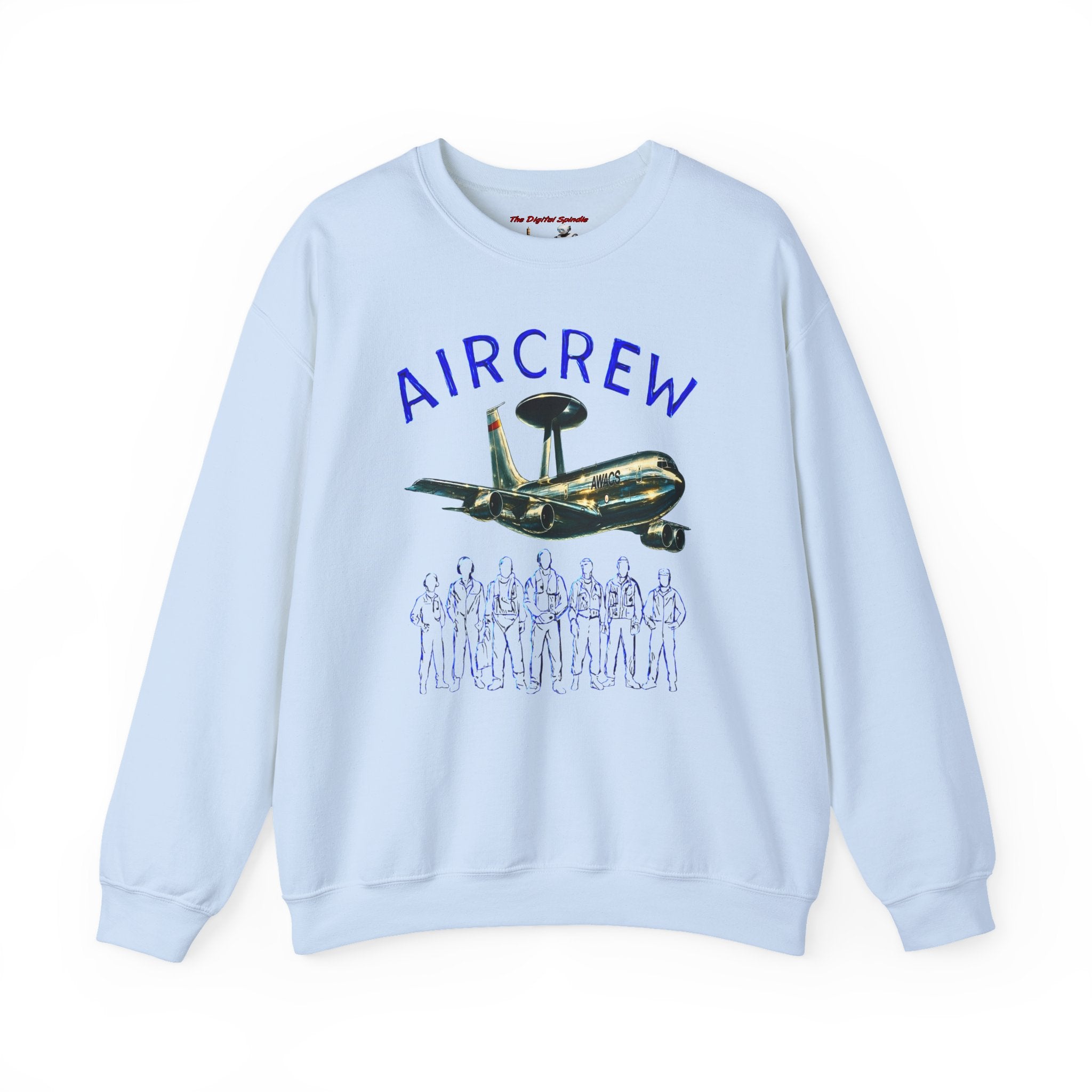 Aircrew Military Plane Graphic Sweatshirt