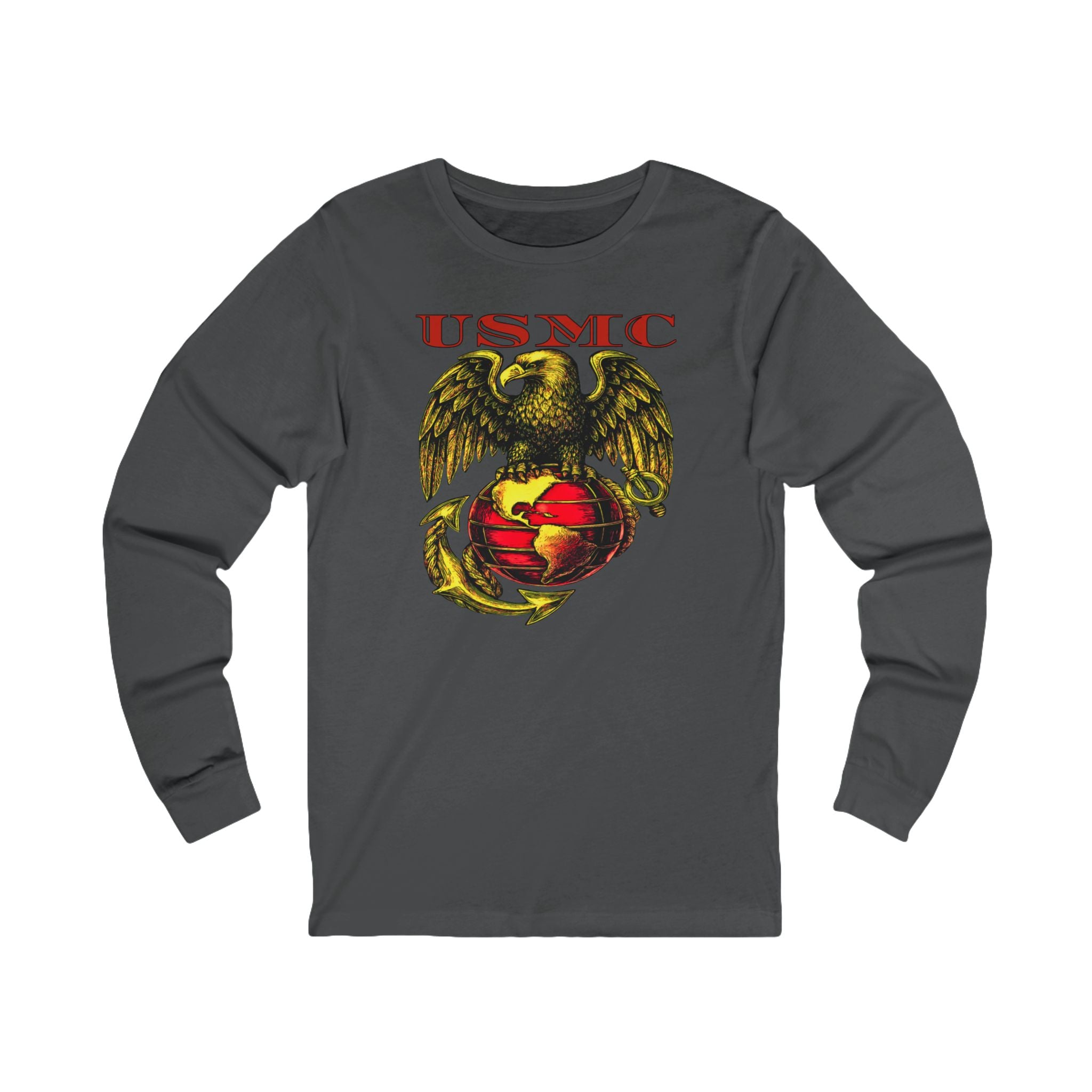 USMC Eagle Globe & Anchor Long Sleeve Tee