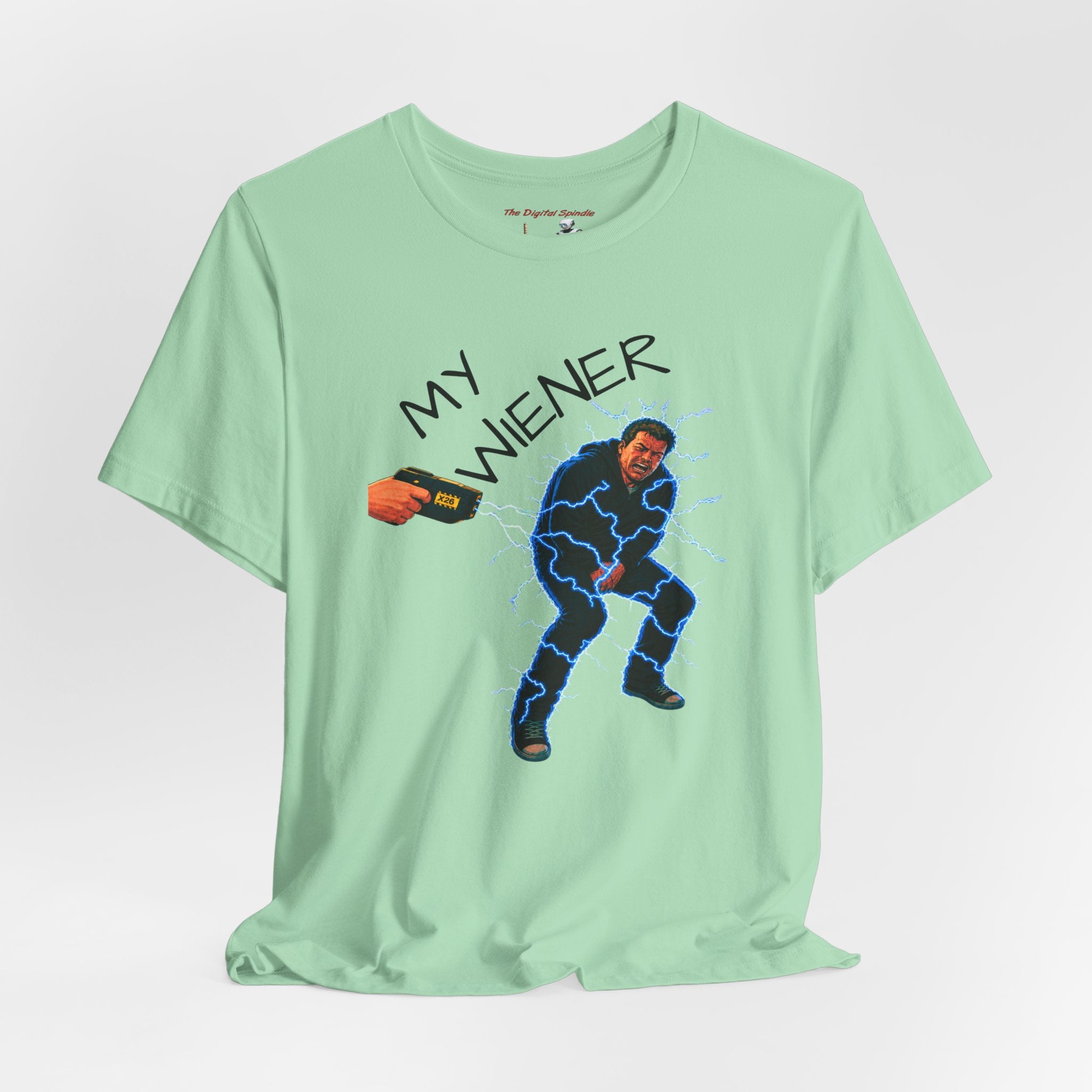 My Wiener T-Shirt — Funny Electric Shock Novelty Tee