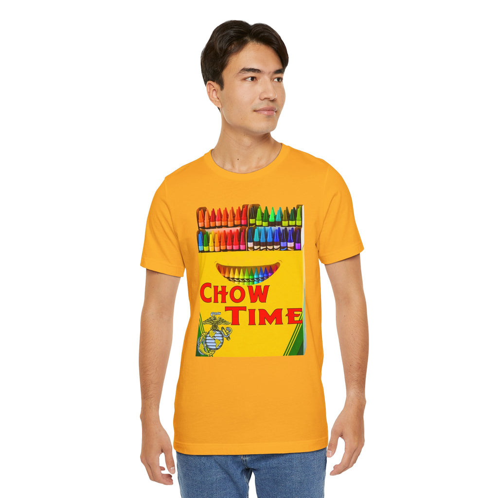 Chow Time Crayon Box T‑Shirt — Colorful Retro Kids’ Art Tee
