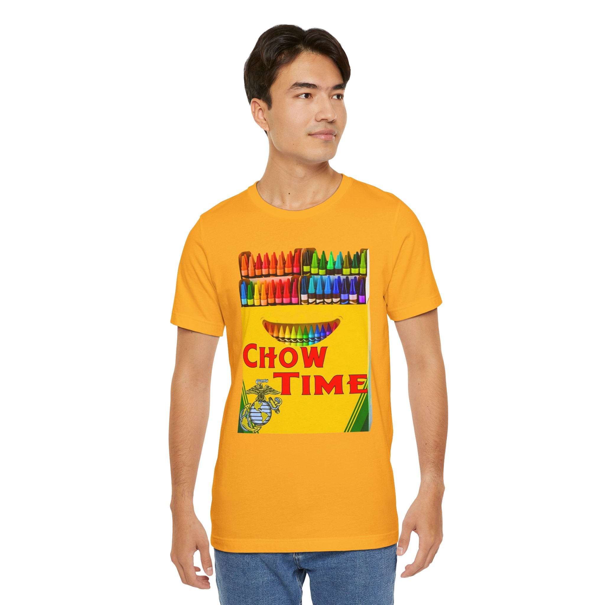 Chow Time Crayon Box T‑Shirt — Colorful Retro Kids’ Art Tee