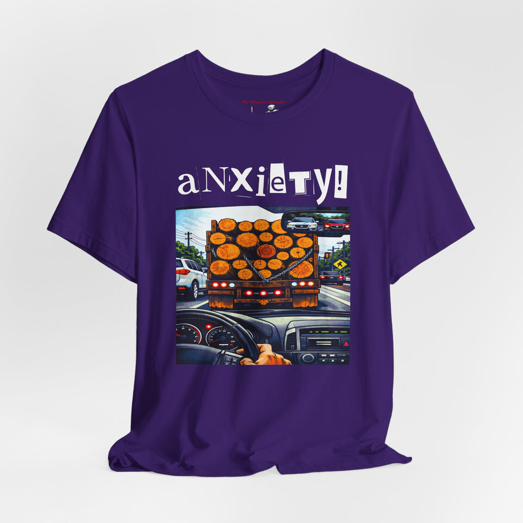 Anxiety GEN X/Millennial Graphic Tee — Humorous Mental Health T-Shirt