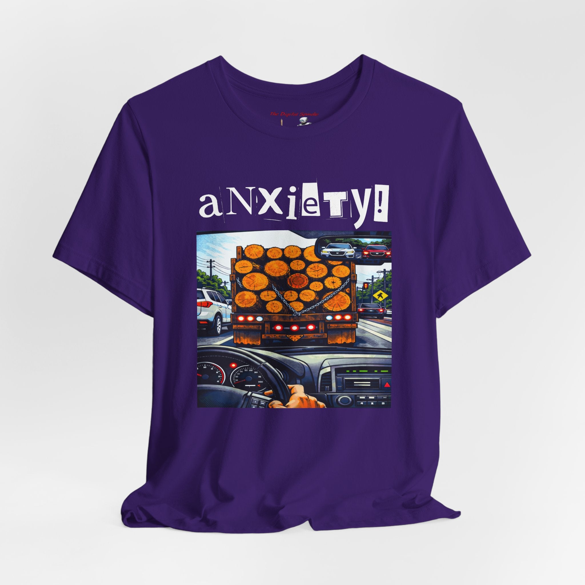 Anxiety GEN X/Millennial Graphic Tee — Humorous Mental Health T-Shirt