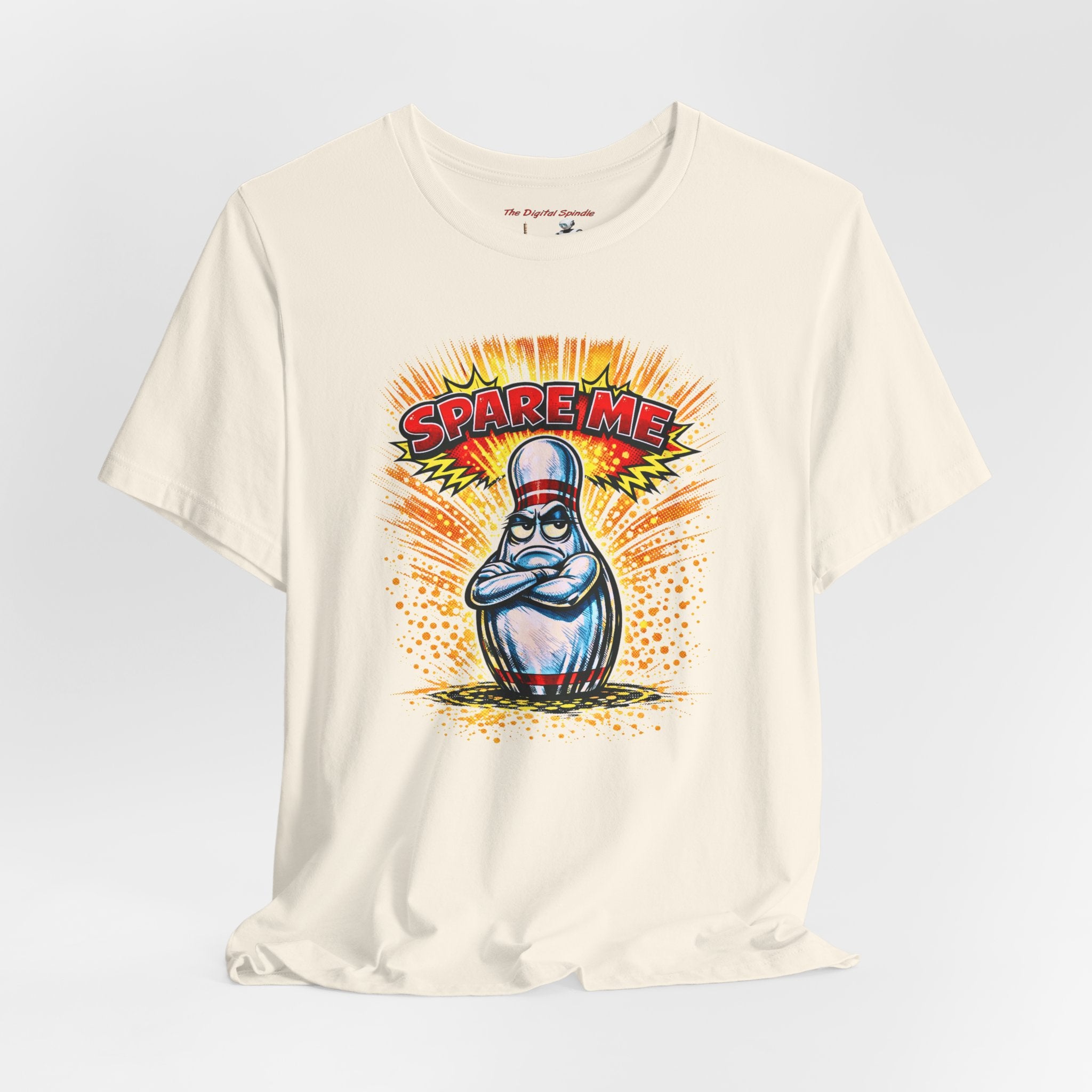 "Spare Me" Bowling Pin Tee