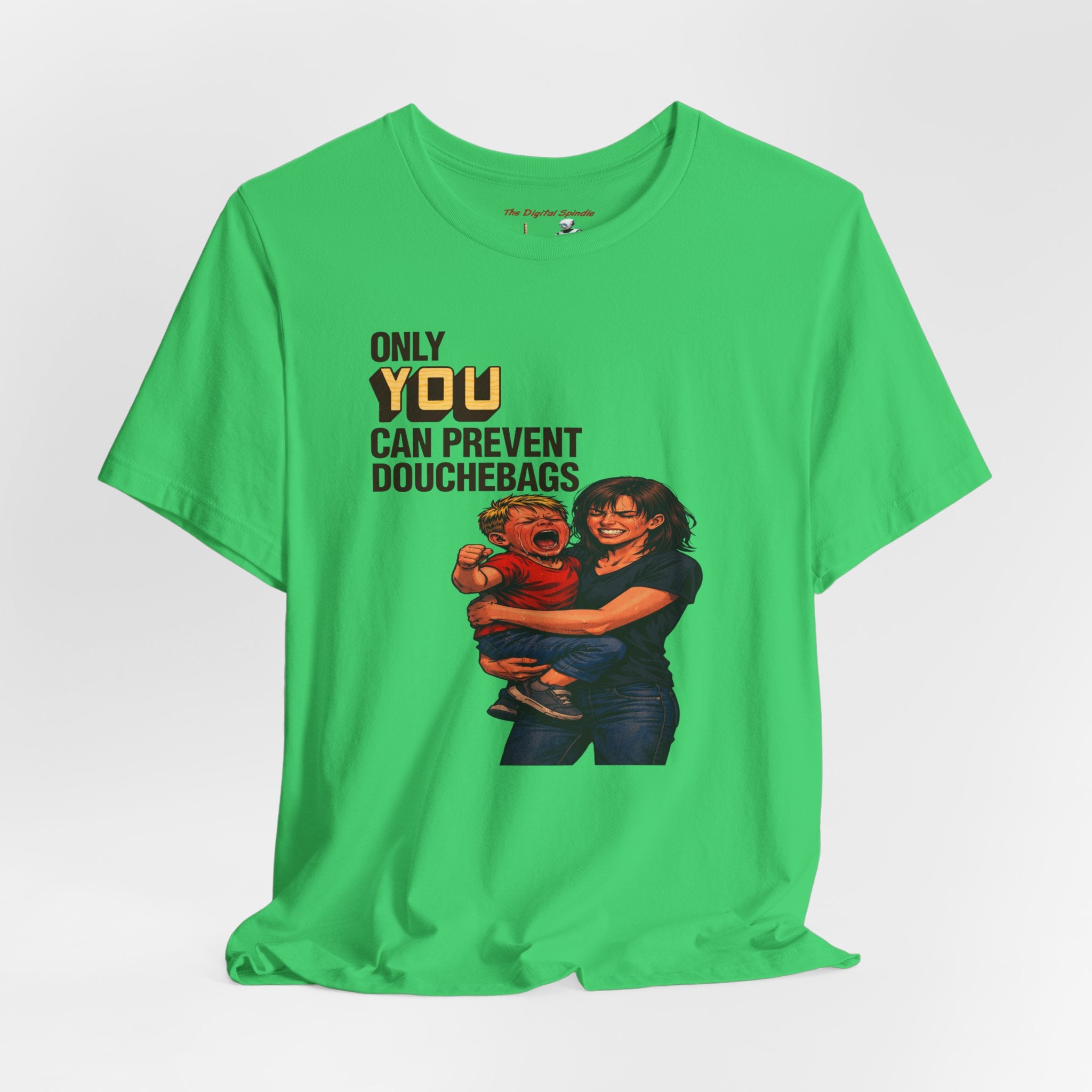 "Only You Can Prevent Douchebags" Mom & Kid Graphic T-Shirt