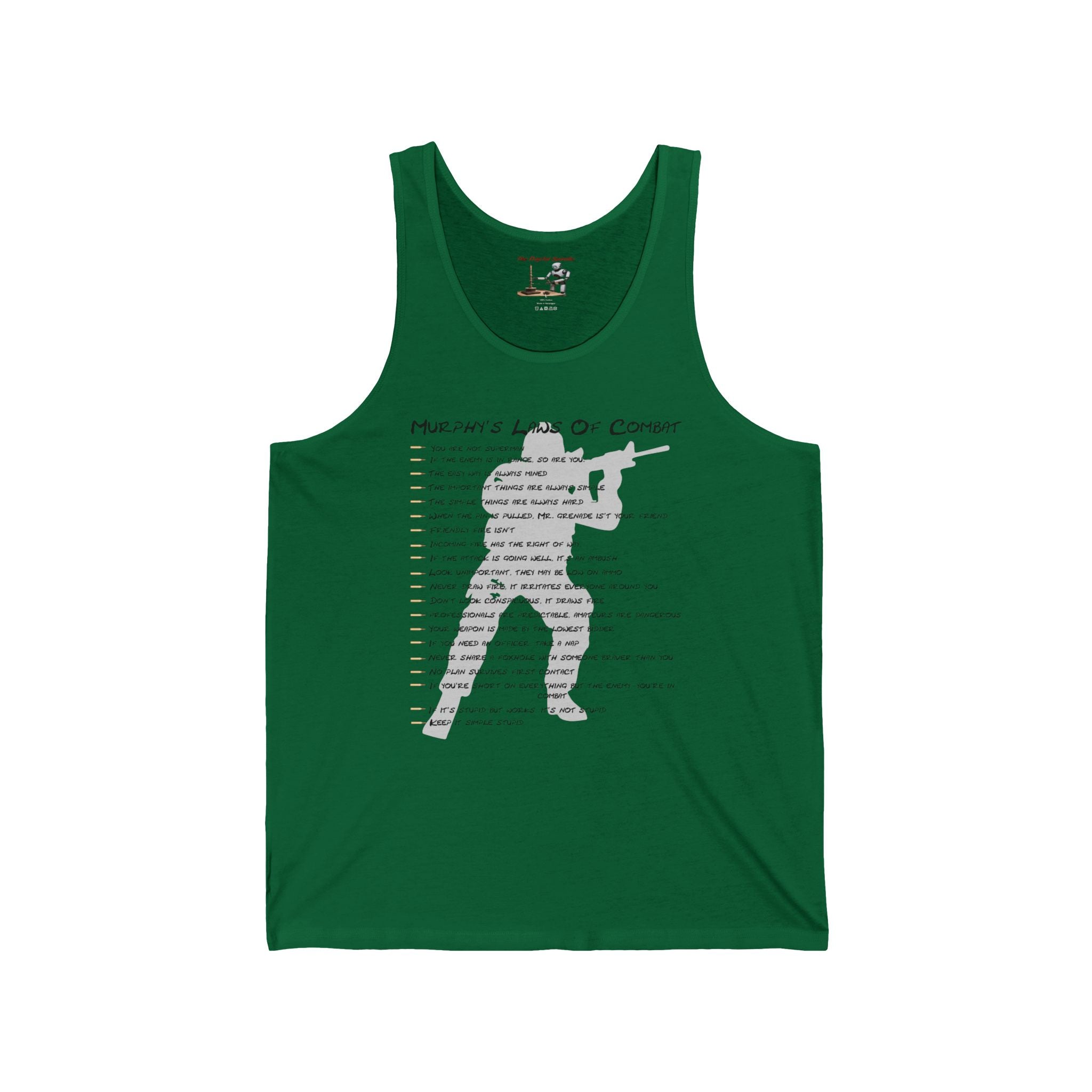 Murphy's Laws Of Combat Tank Top