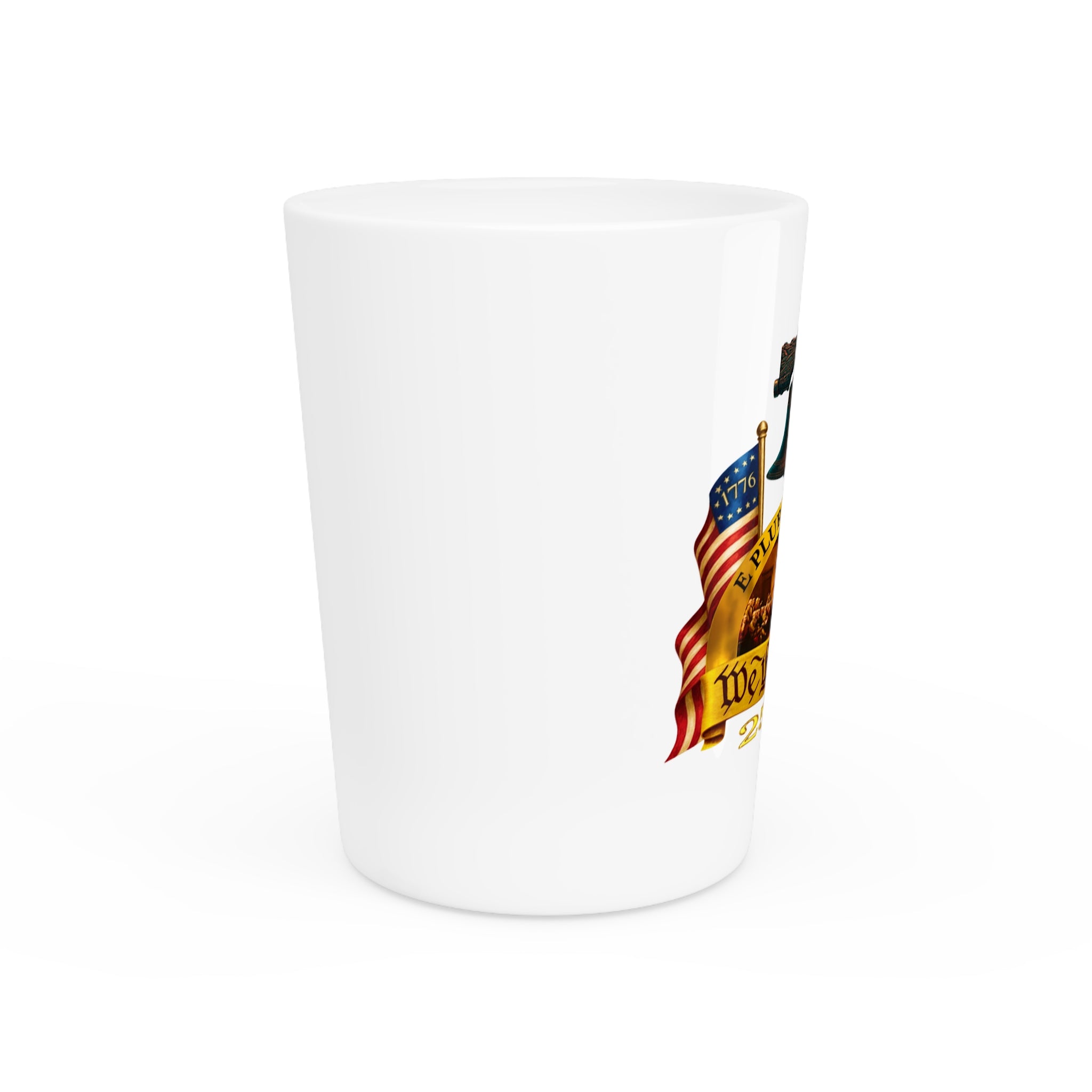 "We the People" 250th Anniversary Liberty Bell Shot Glass