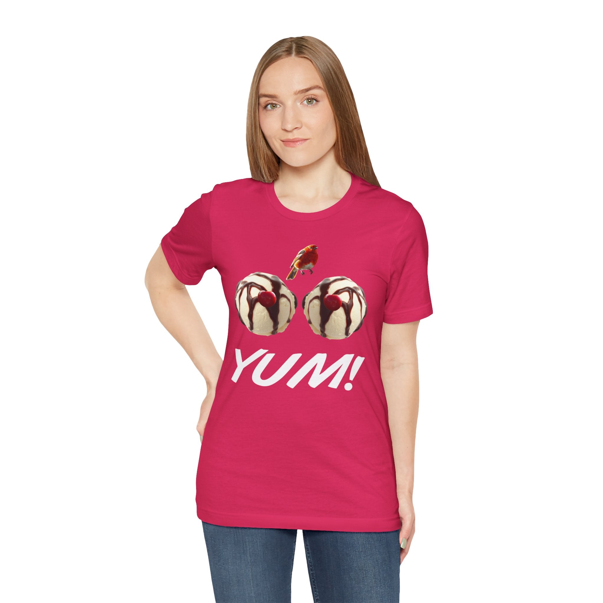 Yum! Ice Cream Scoop Graphic Tee
