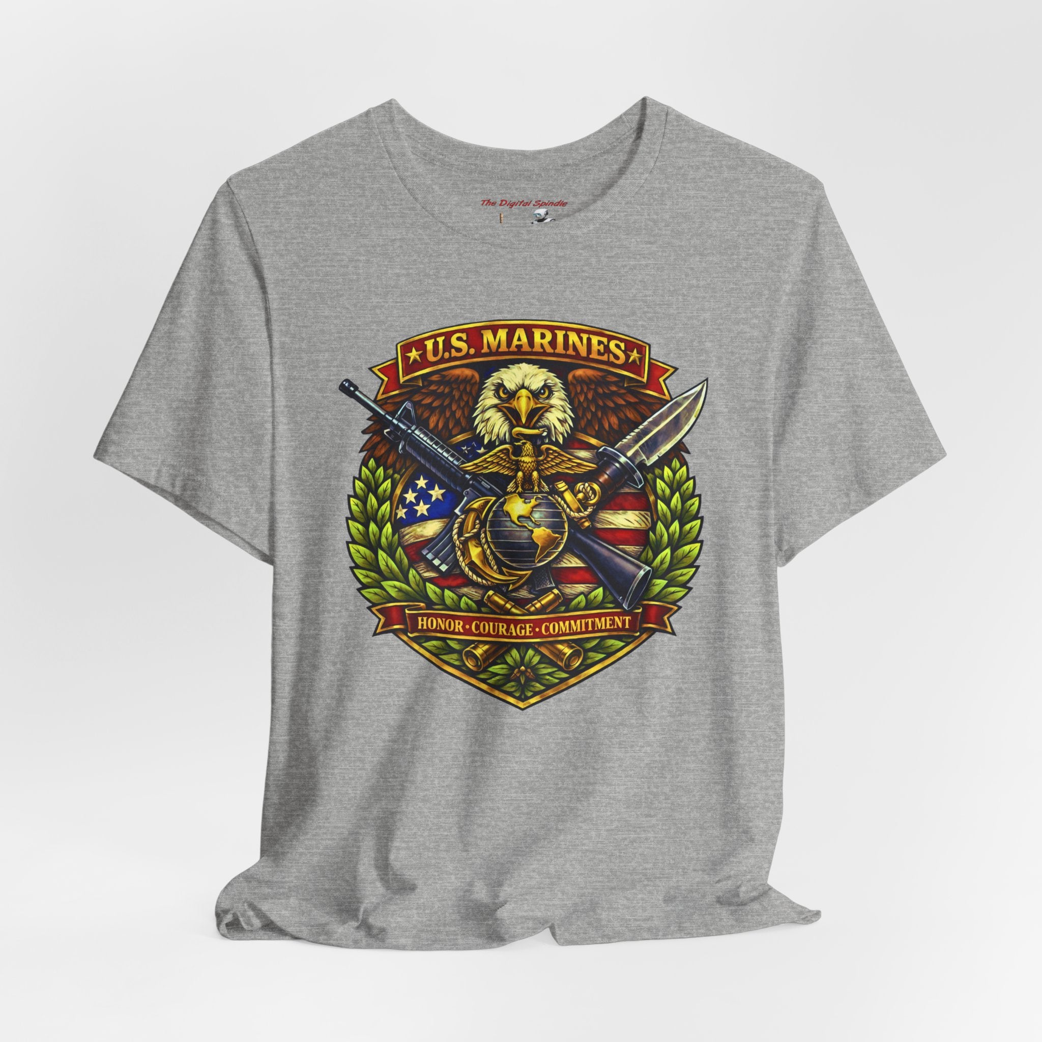 U.S. Marines Honor Courage Commitment Tee