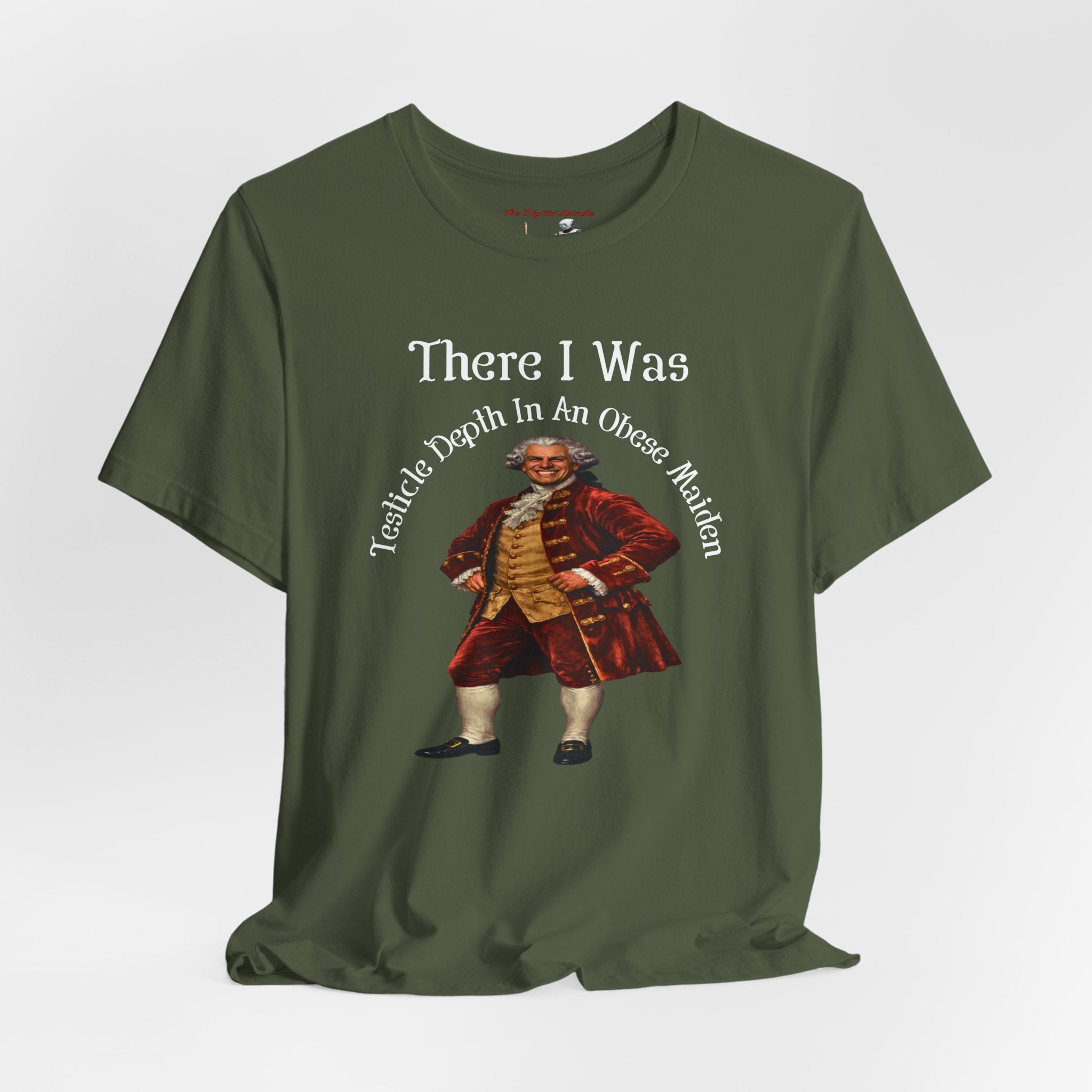 There I Was Tee — Vintage Gentleman Illustration