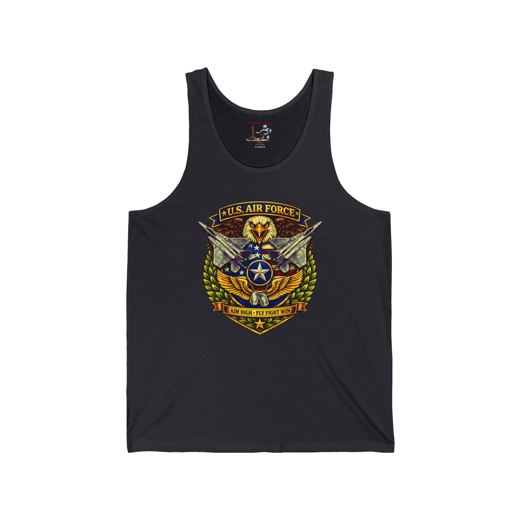U.S. Air Force Aim High, Fly Fight Win Tank Top