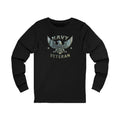 Navy Veteran Eagle Long Sleeve Tee