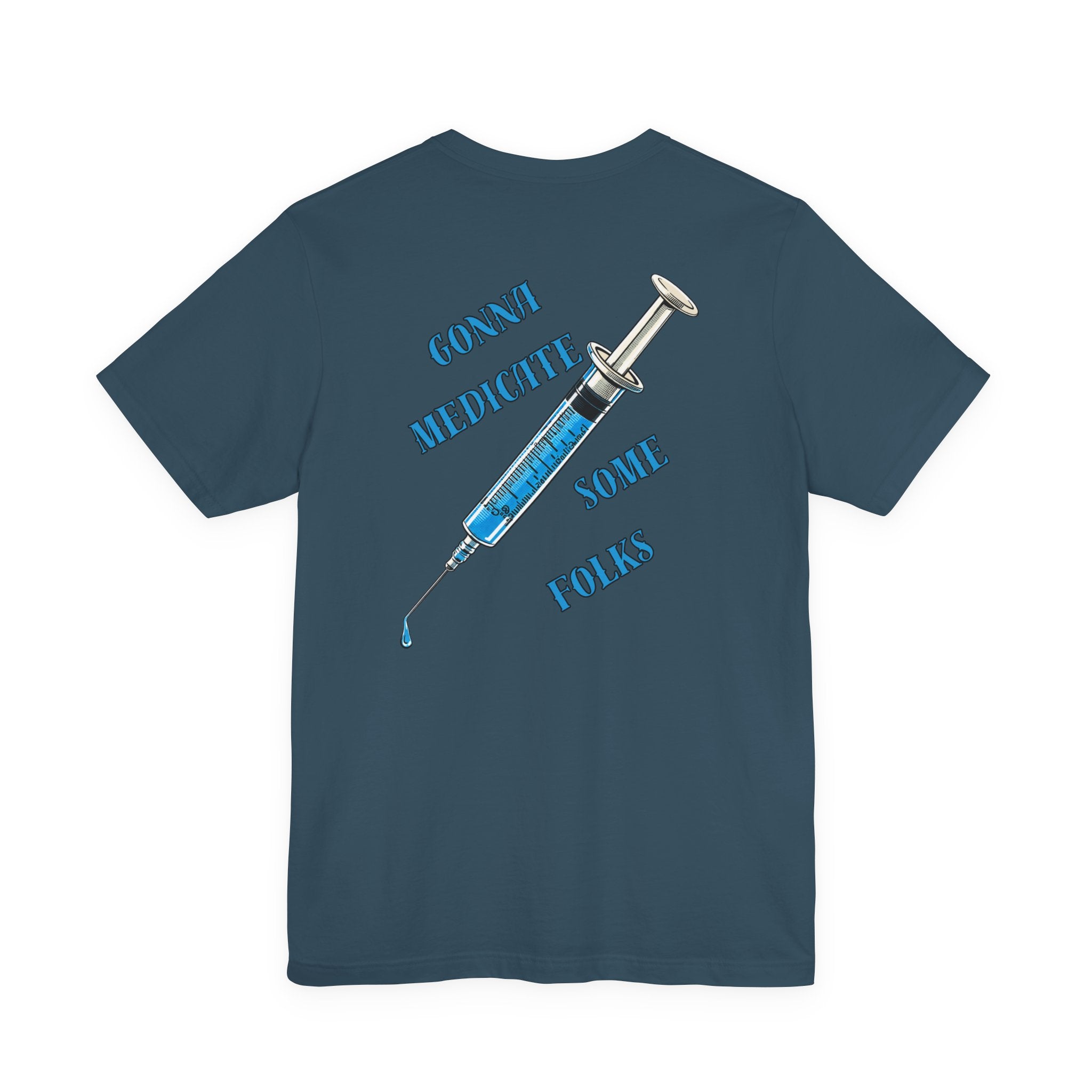 "Laughter Is The Best Medicine" Graphic T‑Shirt