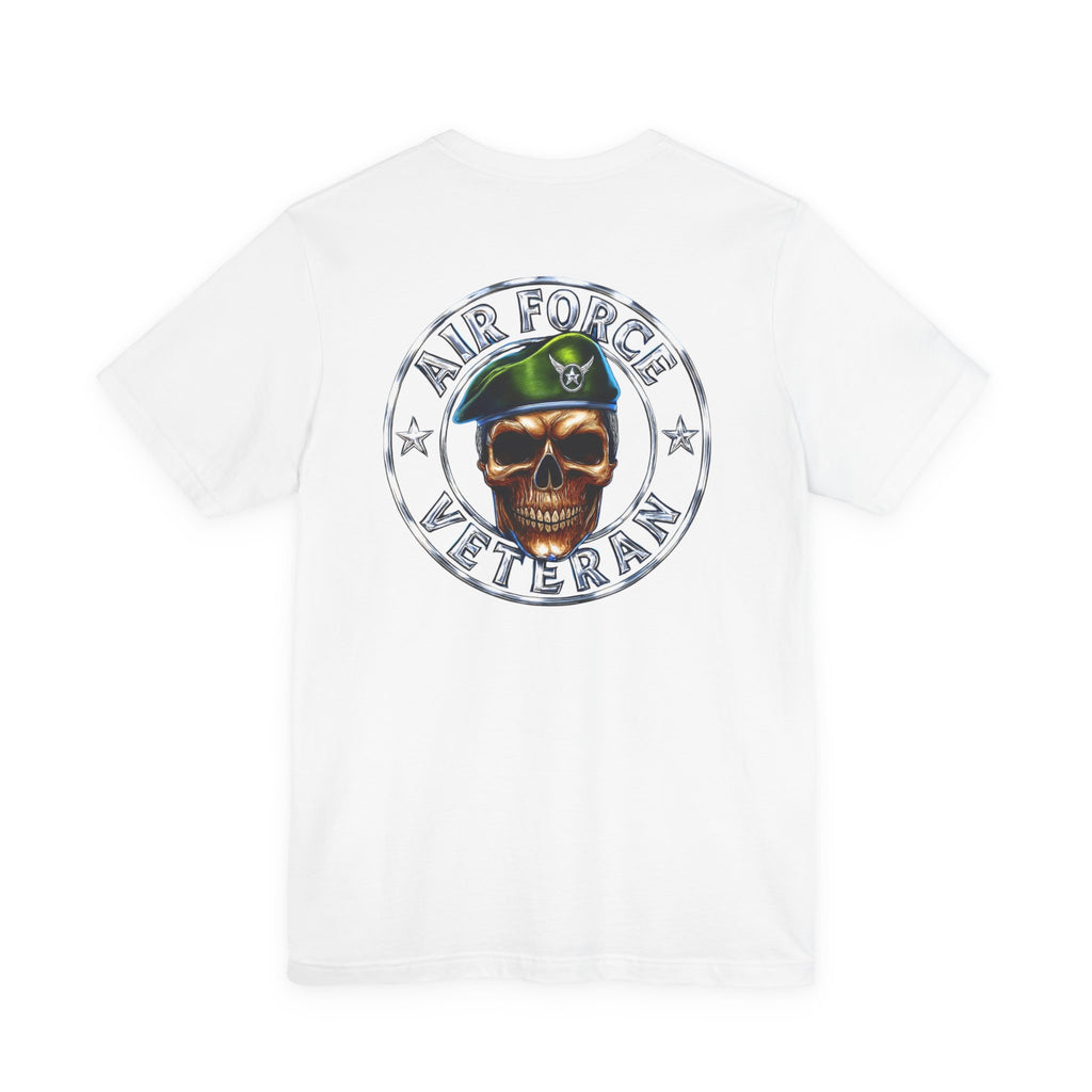 Air Force Veteran Skull T-Shirt
