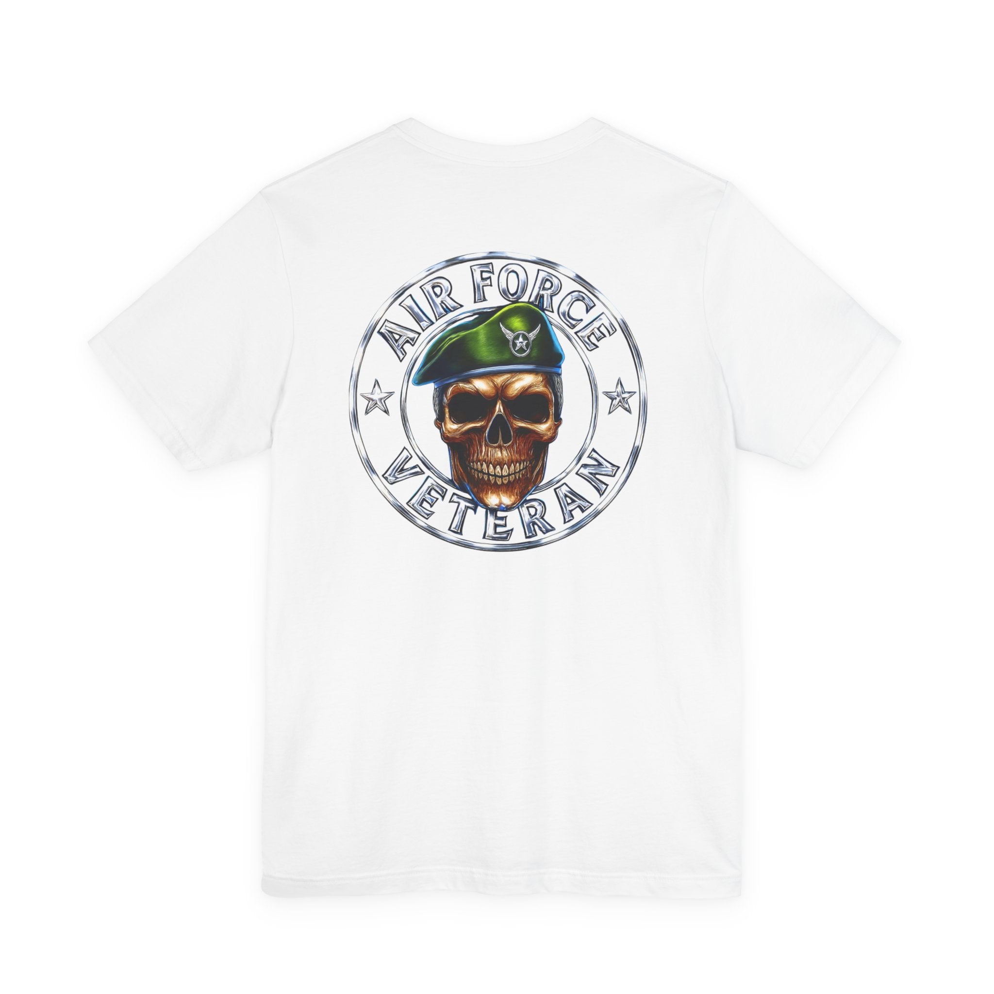 Air Force Veteran Skull T-Shirt