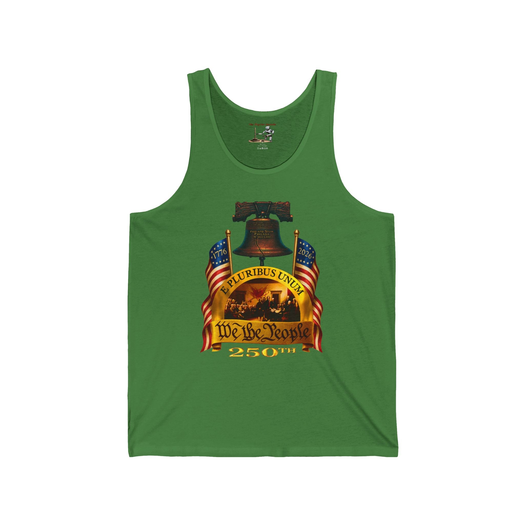 'We the People' Tank Top – 'We the People' Liberty Bell & Flags