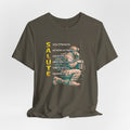 Salute Tactical Tee — Kneeling Soldier Graphic Military Tribute Shirt
