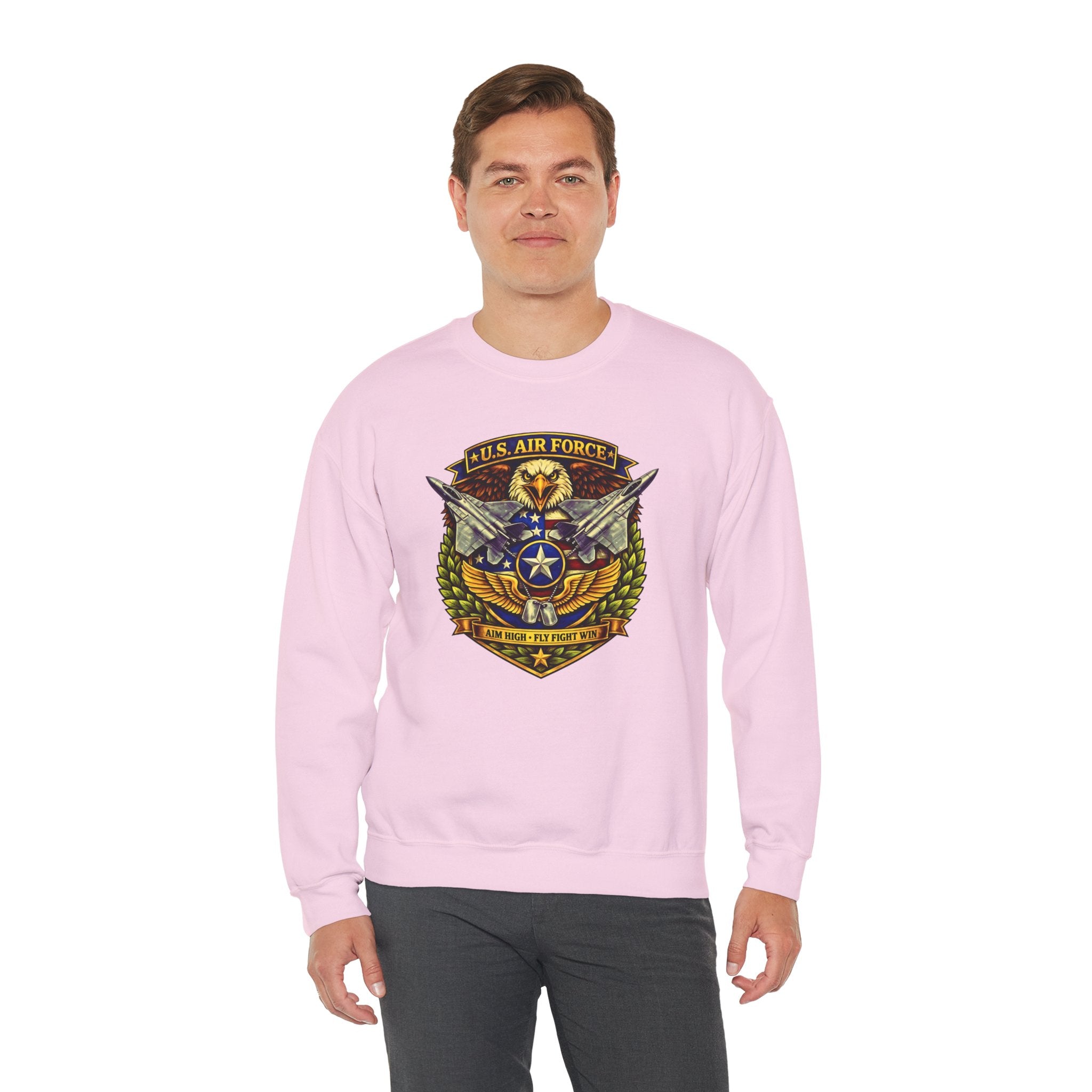U.S. Air Force Aim High, Fly Fight Win Crewneck Sweatshirt