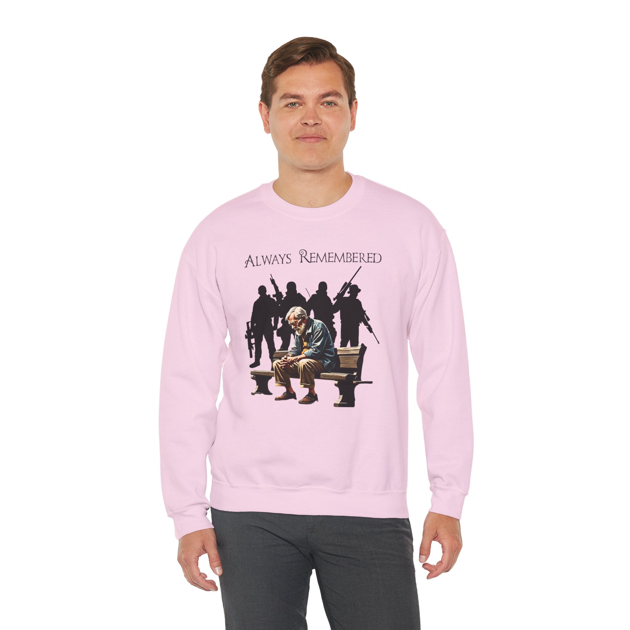 Always Remembered Unisex Heavy Blend™ Crewneck Sweatshirt