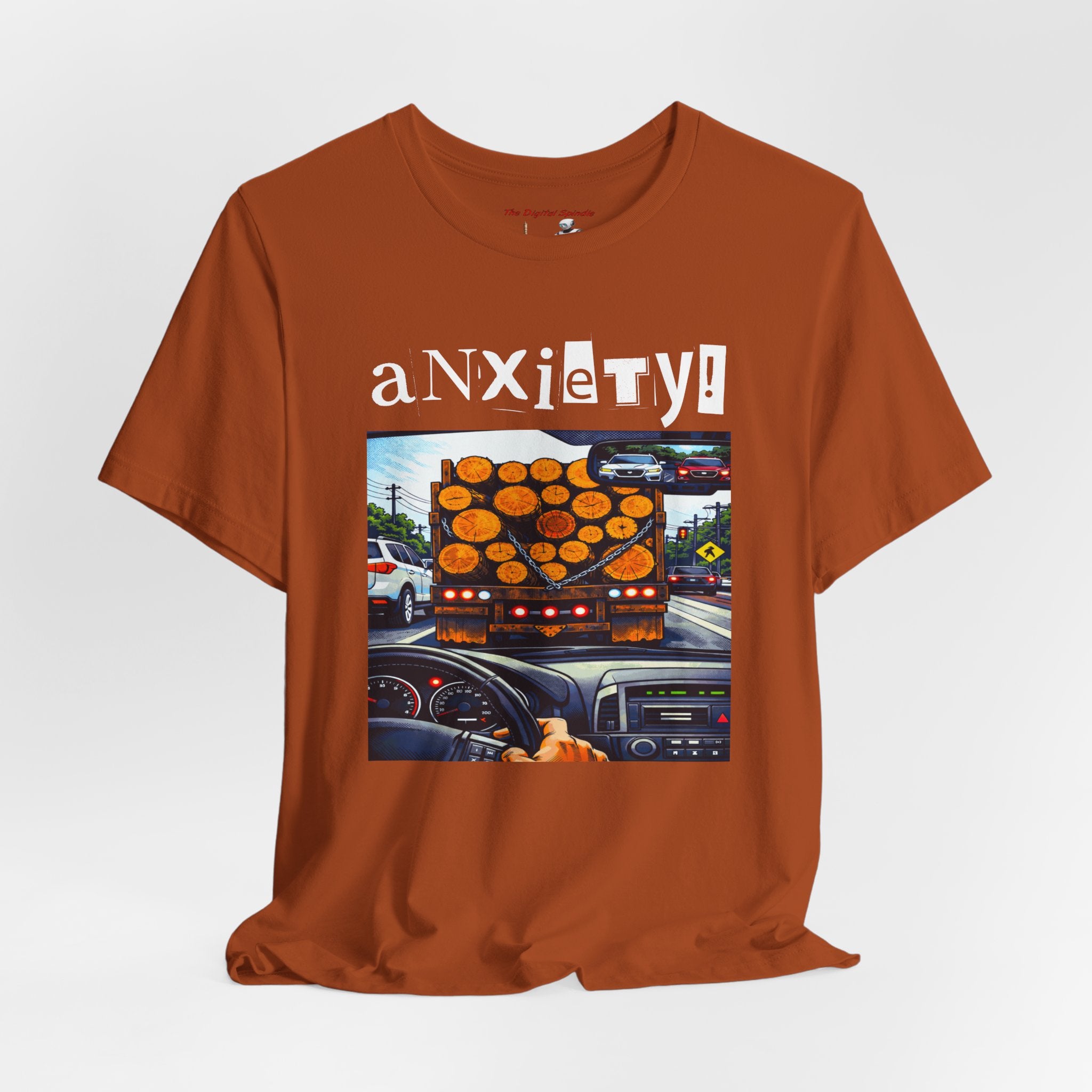 Anxiety GEN X/Millennial Graphic Tee — Humorous Mental Health T-Shirt