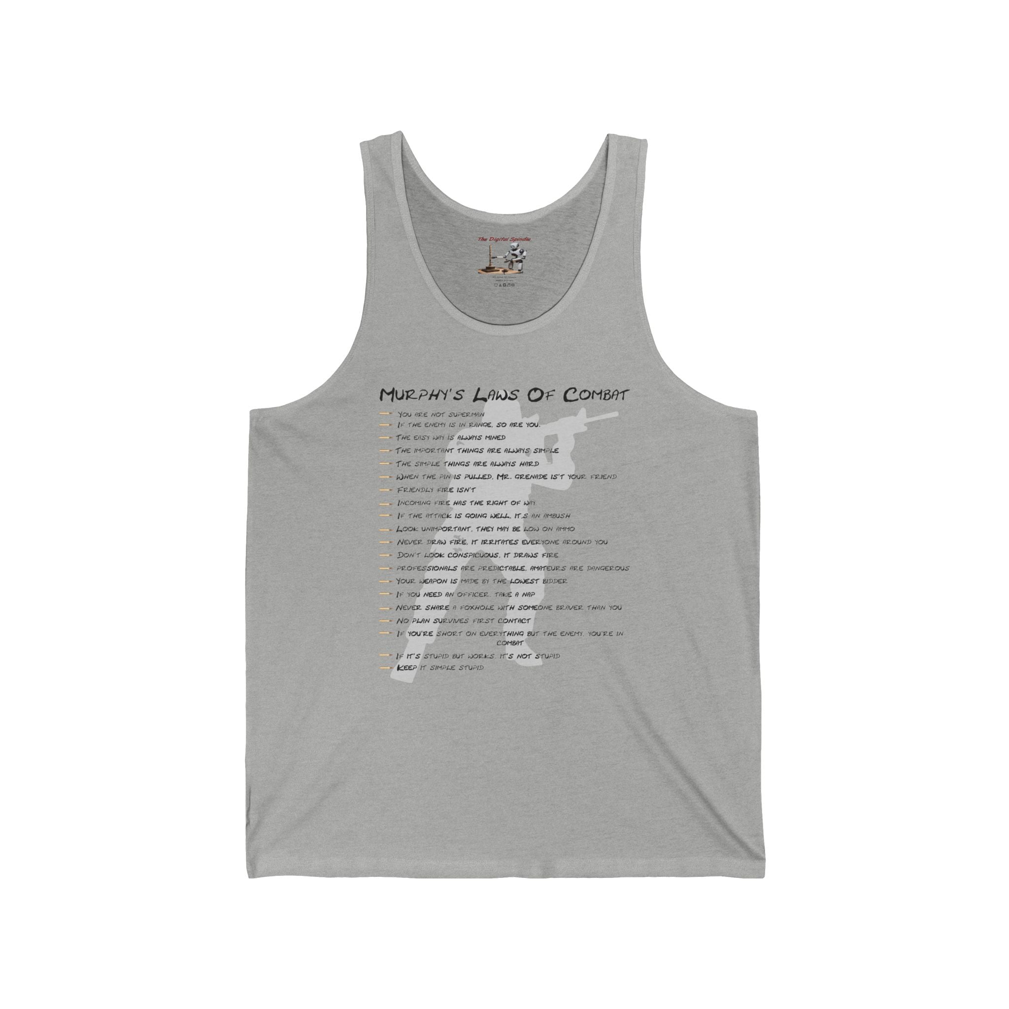 Murphy's Laws Of Combat Tank Top