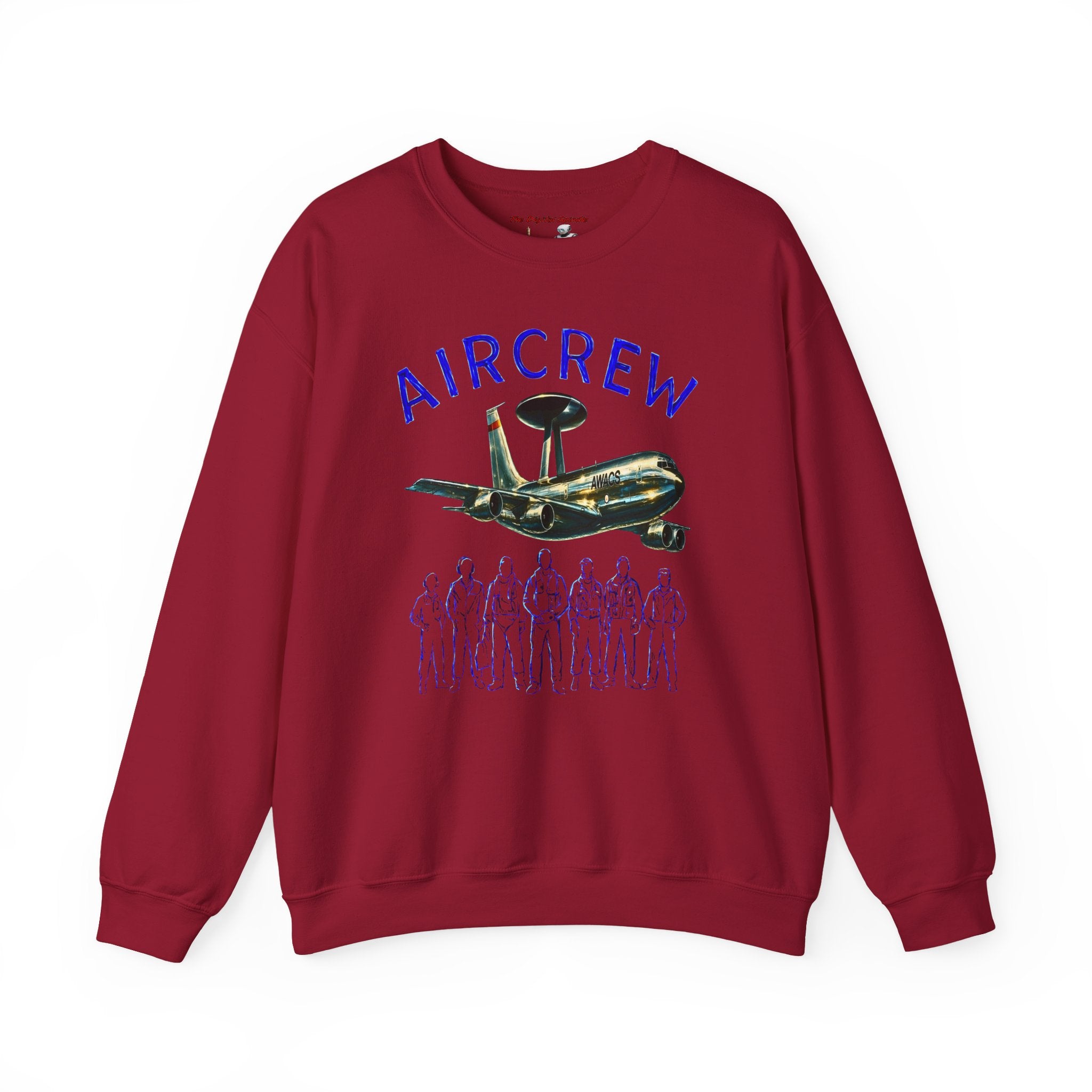Aircrew Military Plane Graphic Sweatshirt
