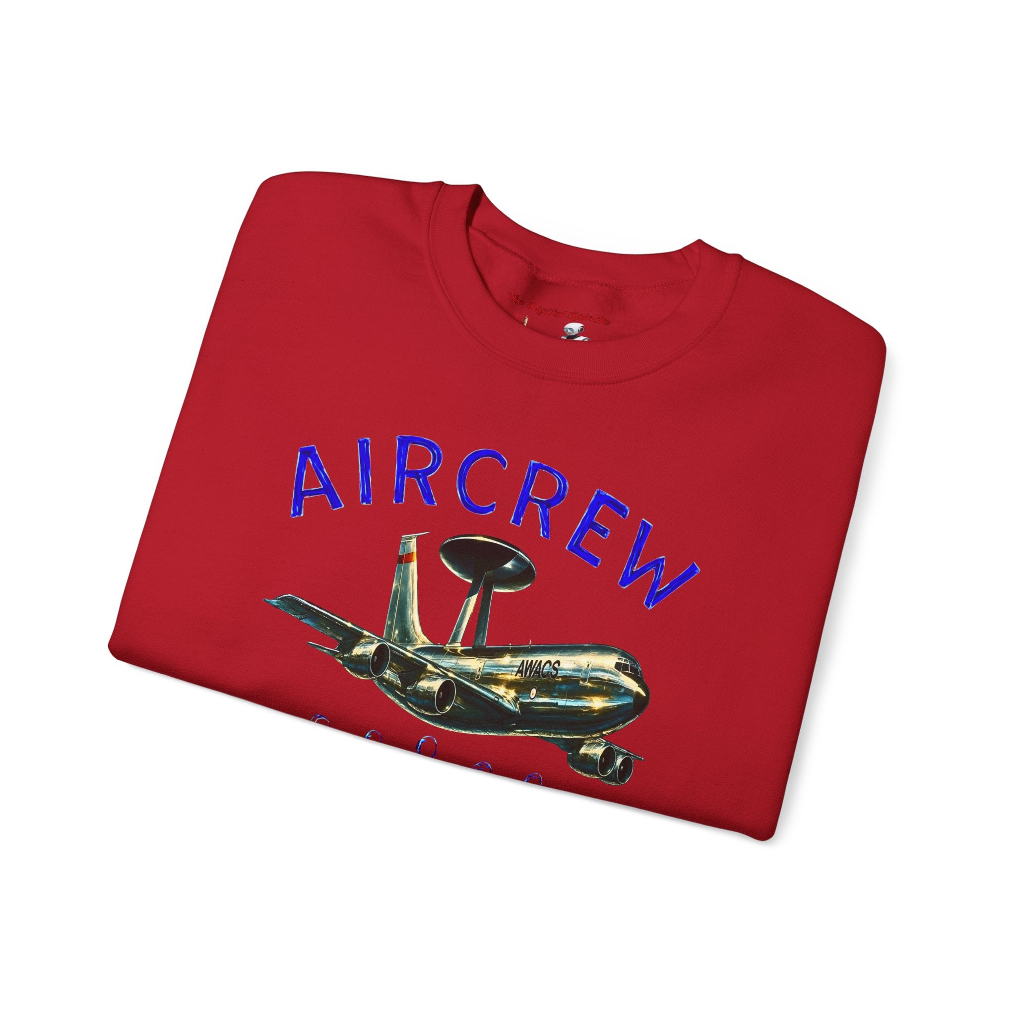Aircrew Military Plane Graphic Sweatshirt