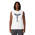 Fallen Soldier Memorial Tank Top — Battle Cross with Wings Graphic