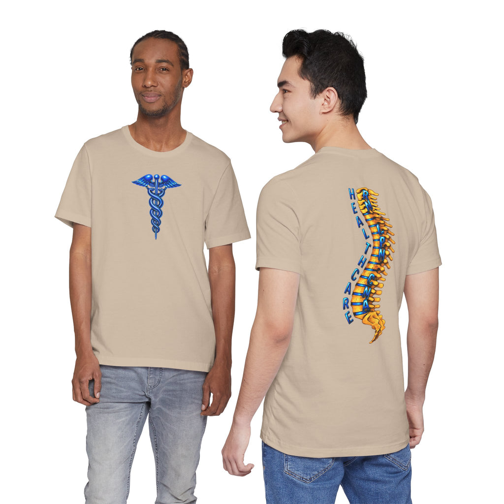 Backbone Of Healthcare Unisex Jersey Short Sleeve Tee