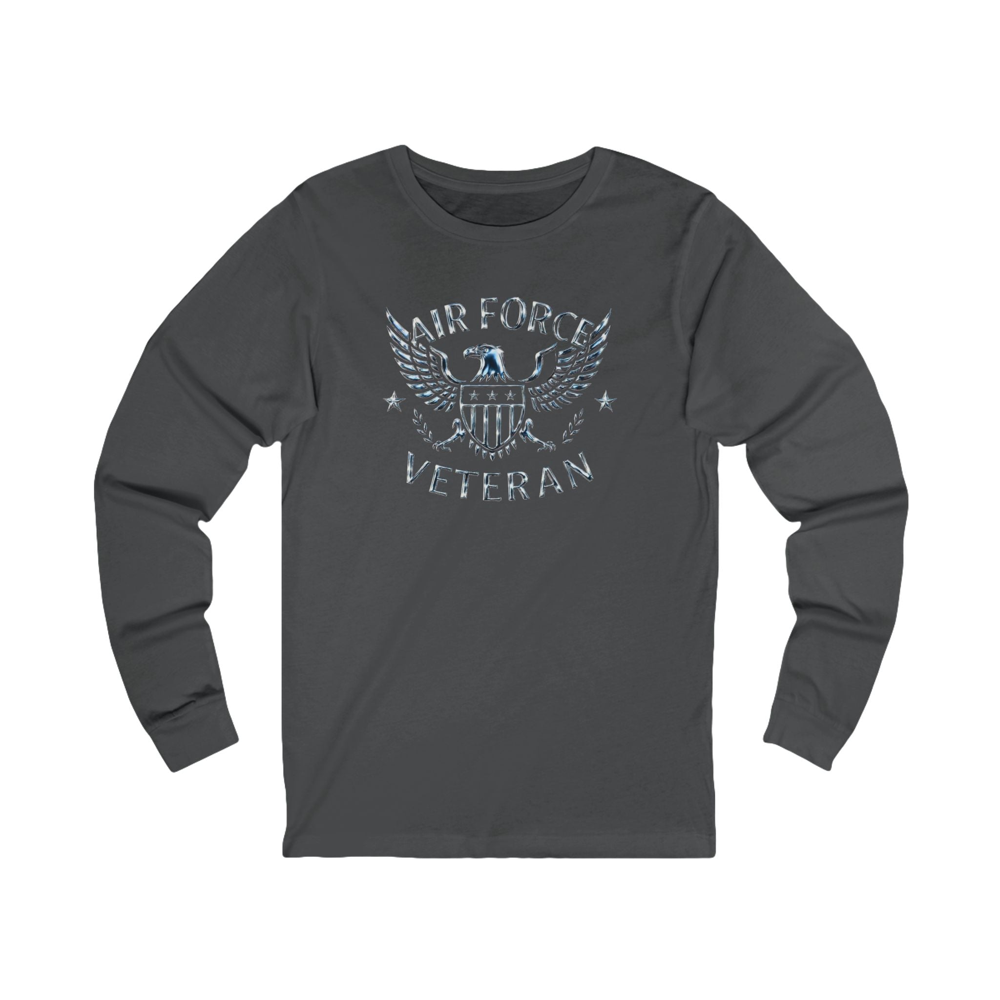 Air Force Veteran Long Sleeve Tee – Patriotic Eagle Military Shirt