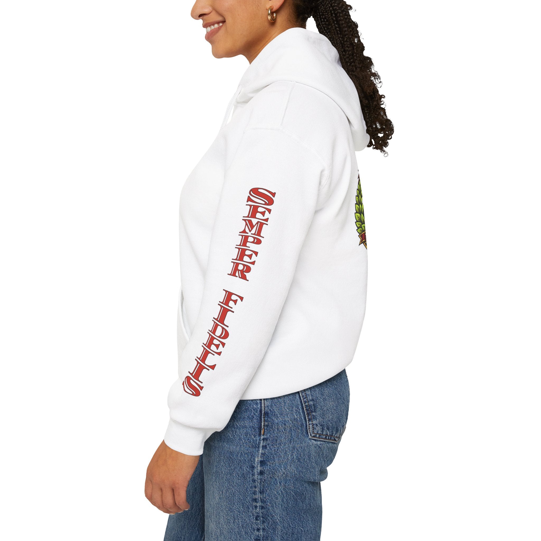 USMC Eagle Globe & Anchor Pullover Hoodie