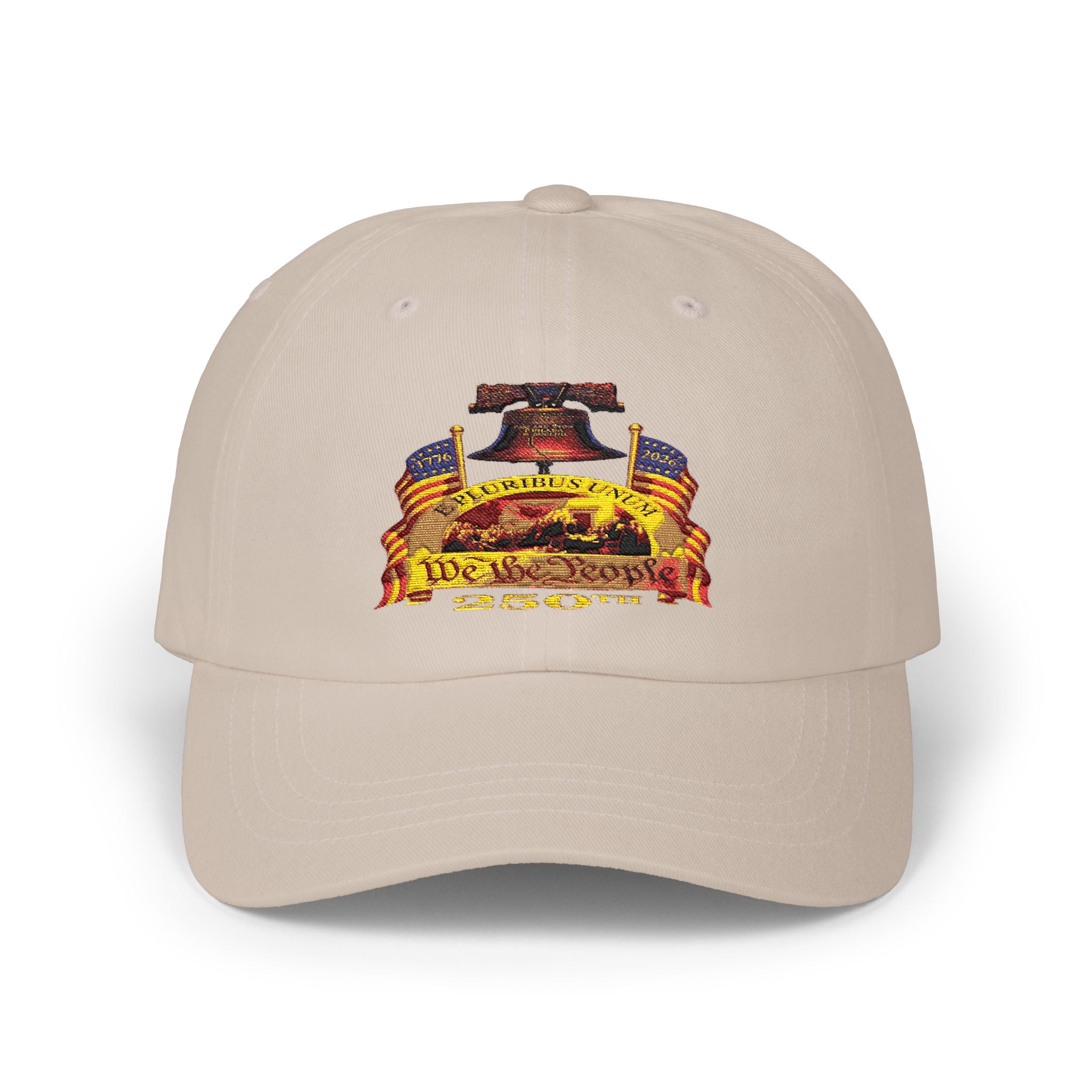 "We The People" Dad Cap — Vintage Keystone Flag Baseball Hat