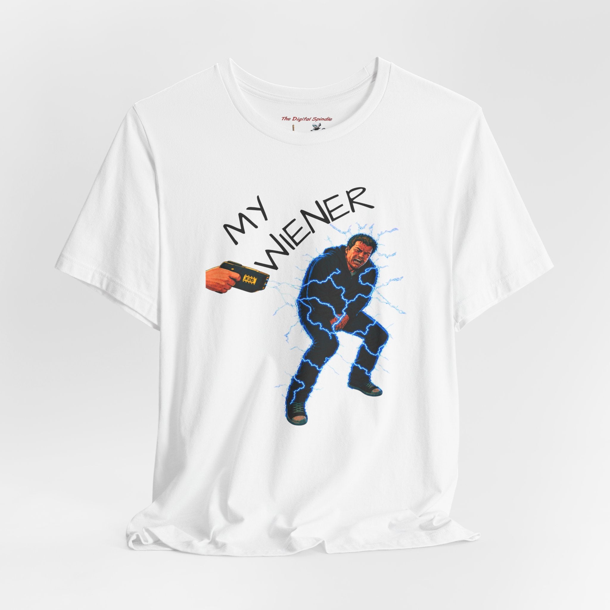 My Wiener T-Shirt — Funny Electric Shock Novelty Tee