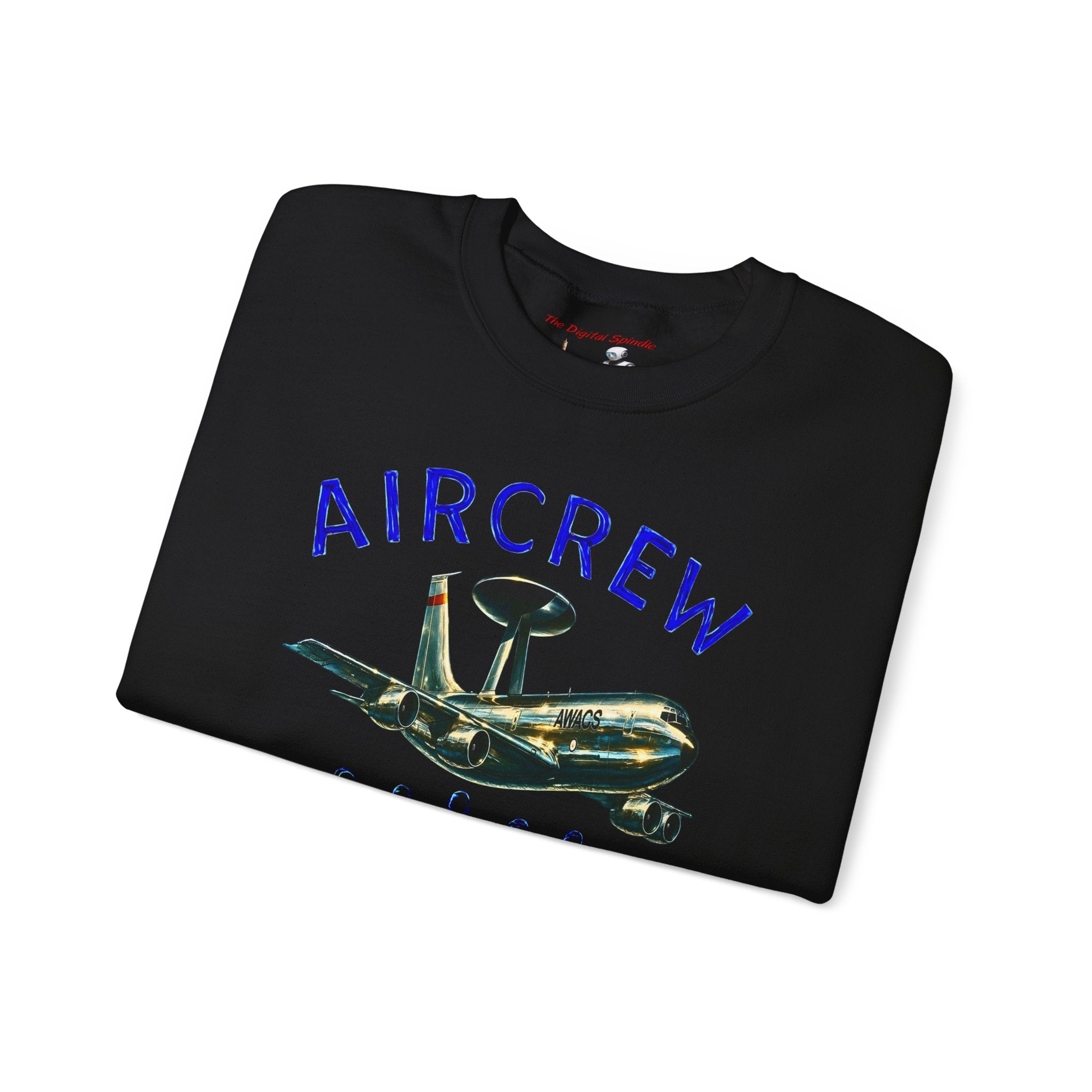 Aircrew Military Plane Graphic Sweatshirt