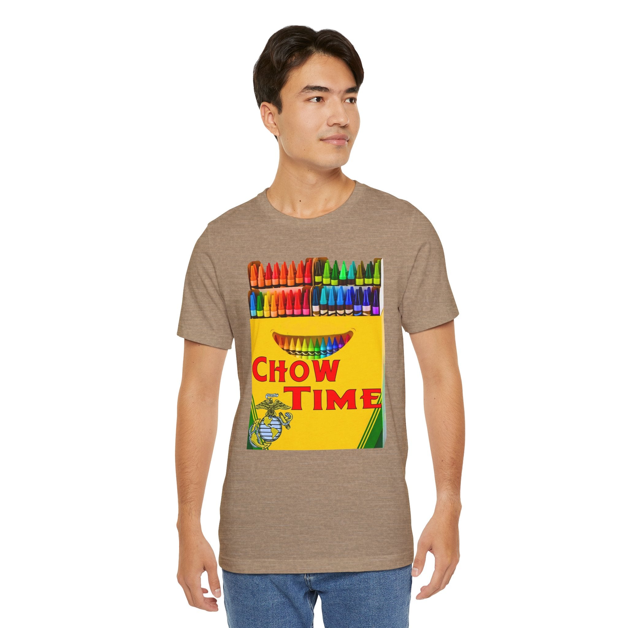 Chow Time Crayon Box T‑Shirt — Colorful Retro Kids’ Art Tee