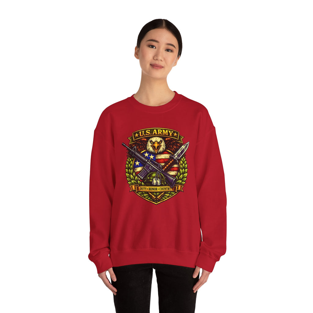 U.S. Army Duty, Honor, Country Crewneck Sweatshirt