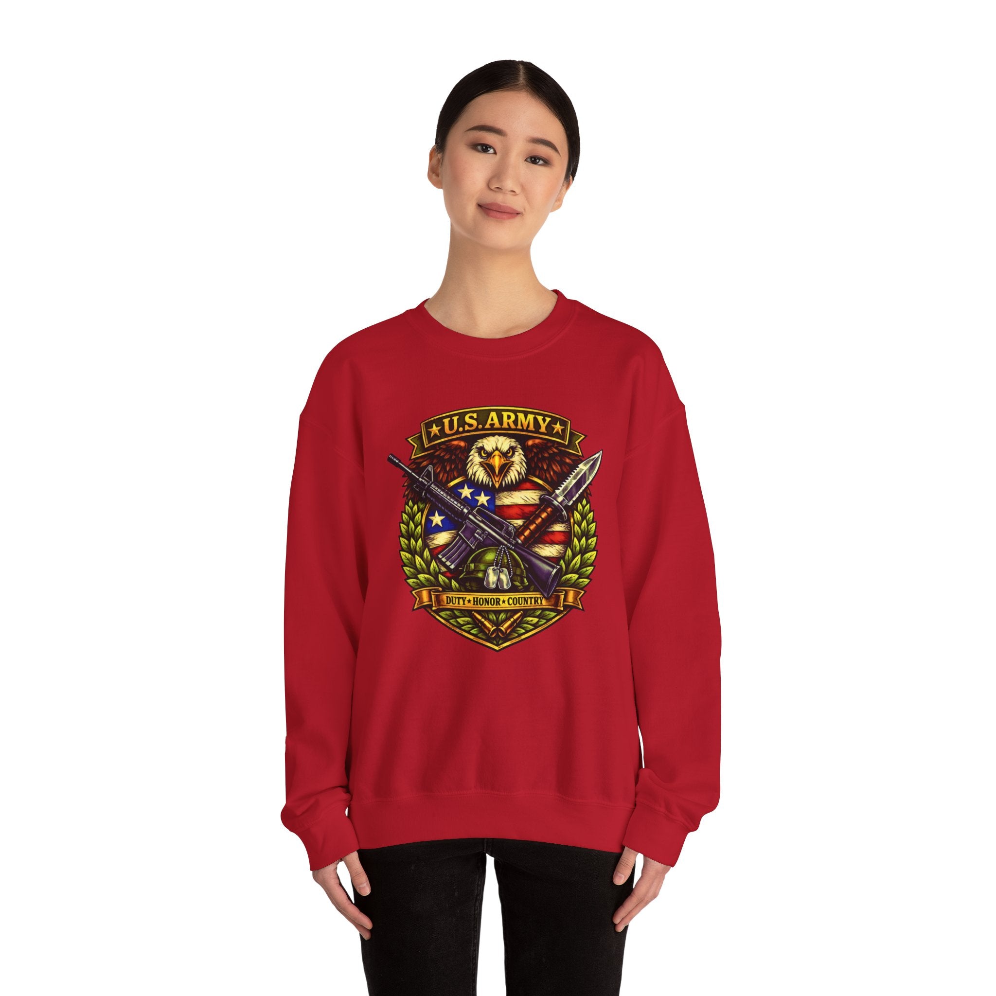 U.S. Army Duty, Honor, Country Crewneck Sweatshirt