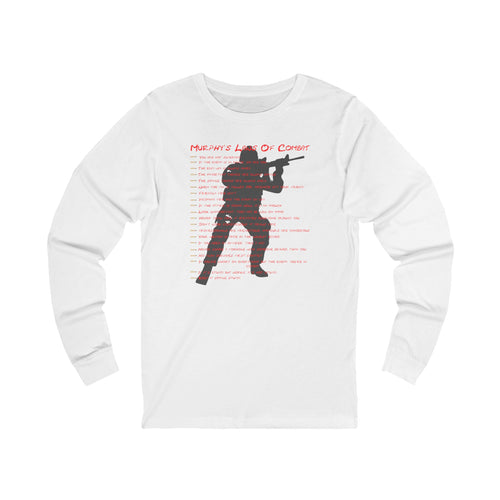 "Murphy's Laws Of Combat" Long Sleeve Tee