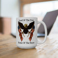 'Land of the Free, Home of the Brave' Ceramic Coffee Cup