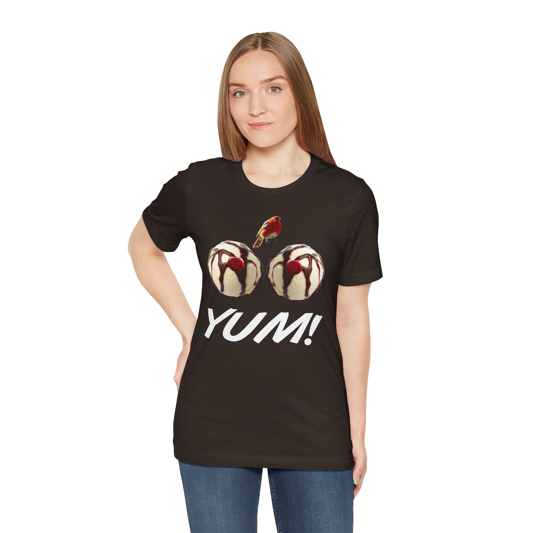 Yum! Ice Cream Scoop Graphic Tee